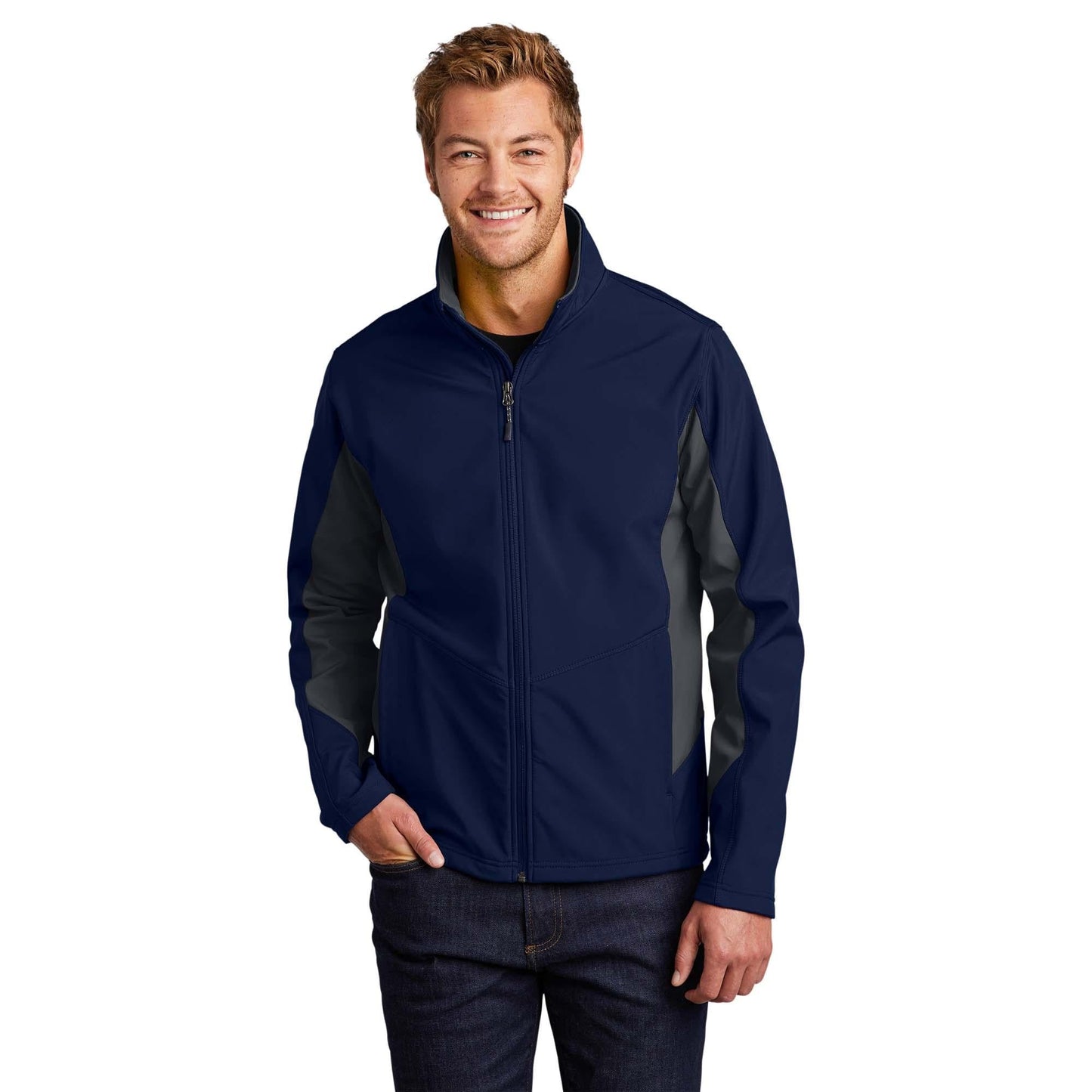 Safety Yellow/Black Jacket - Port Authority - Soft Shell