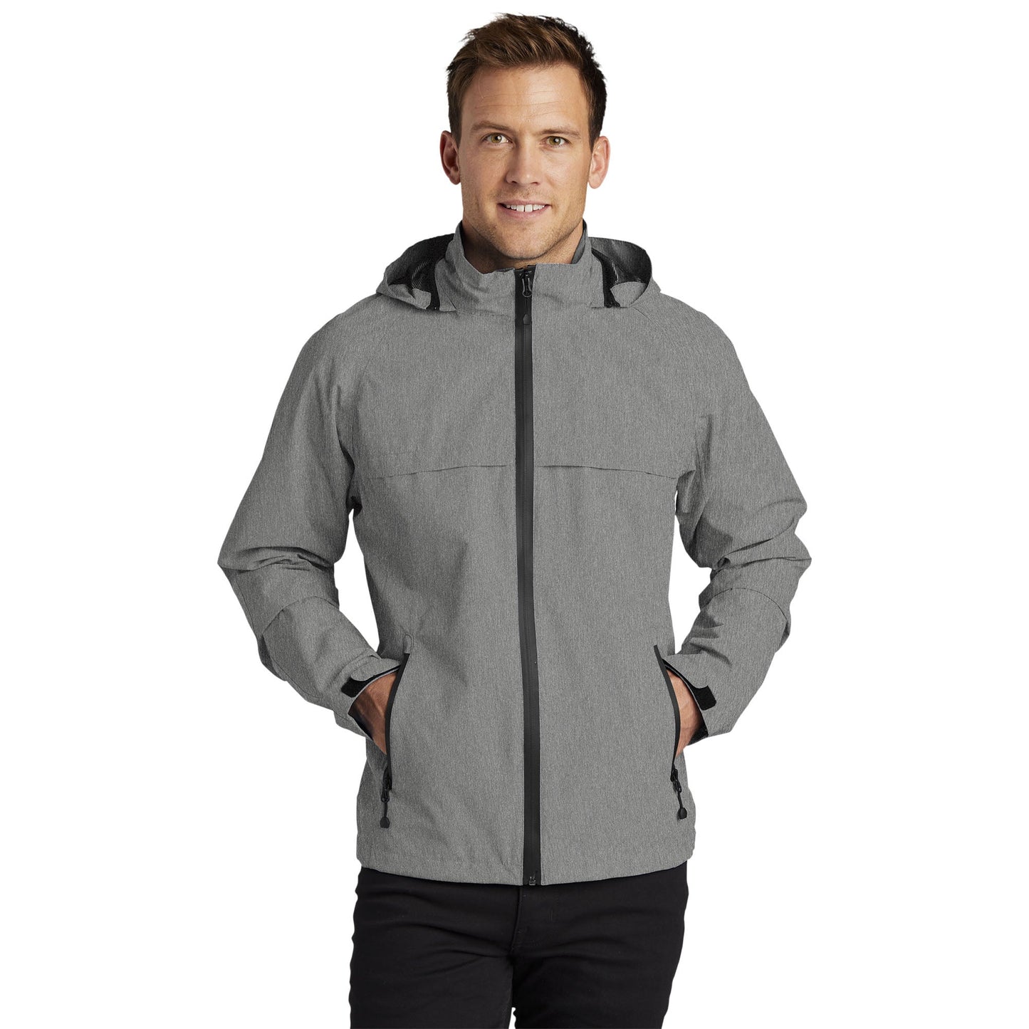 Black Waterproof Jacket - Port Authority - Seam-Sealed Design
