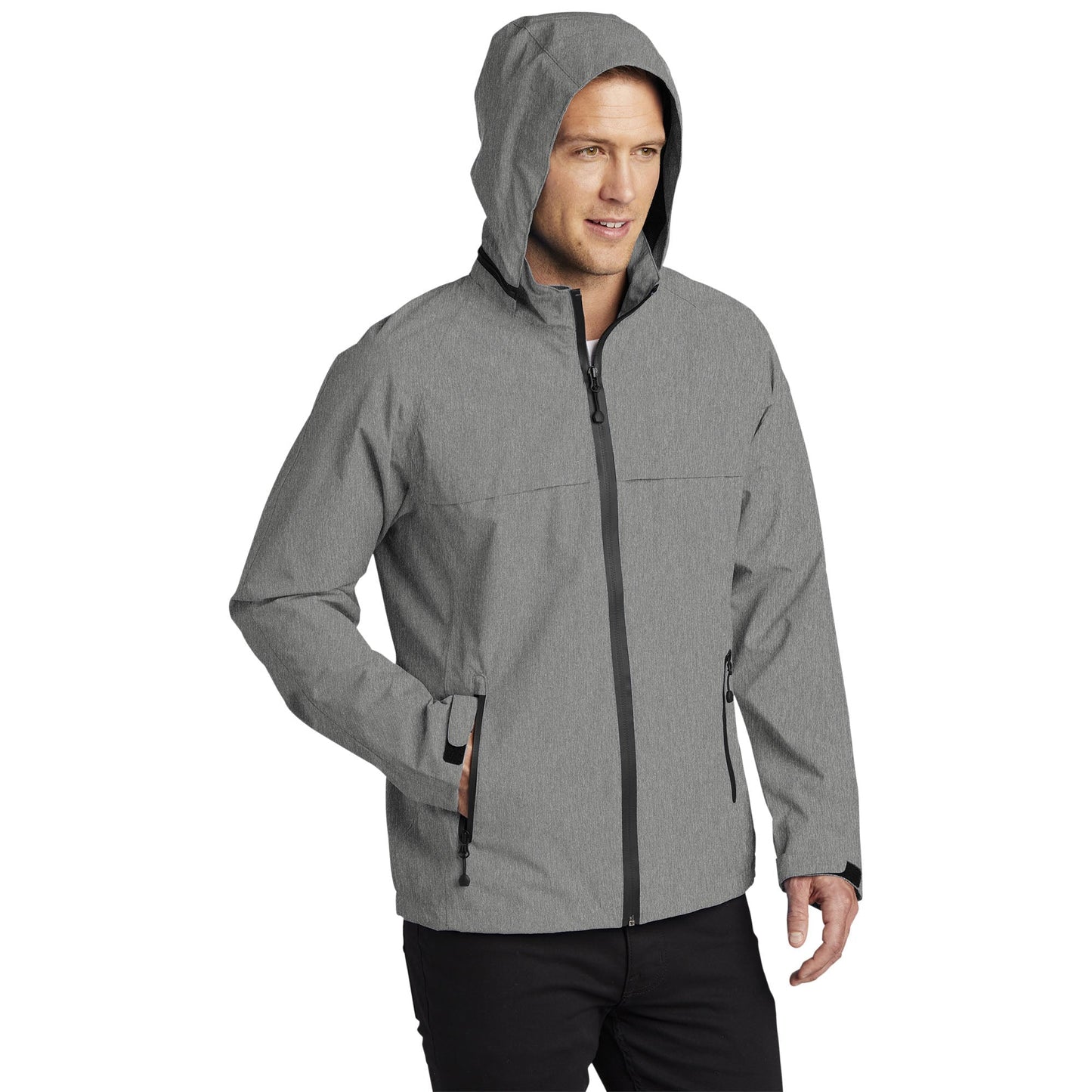 Black Waterproof Jacket - Port Authority - Seam-Sealed Design
