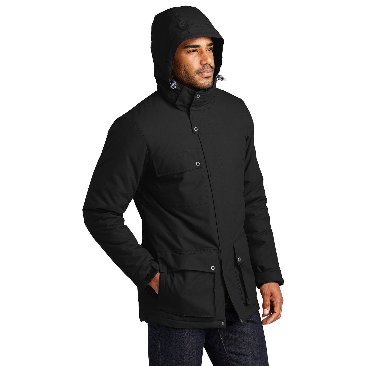Deep Black Jacket - Port Authority - Insulated Warmth