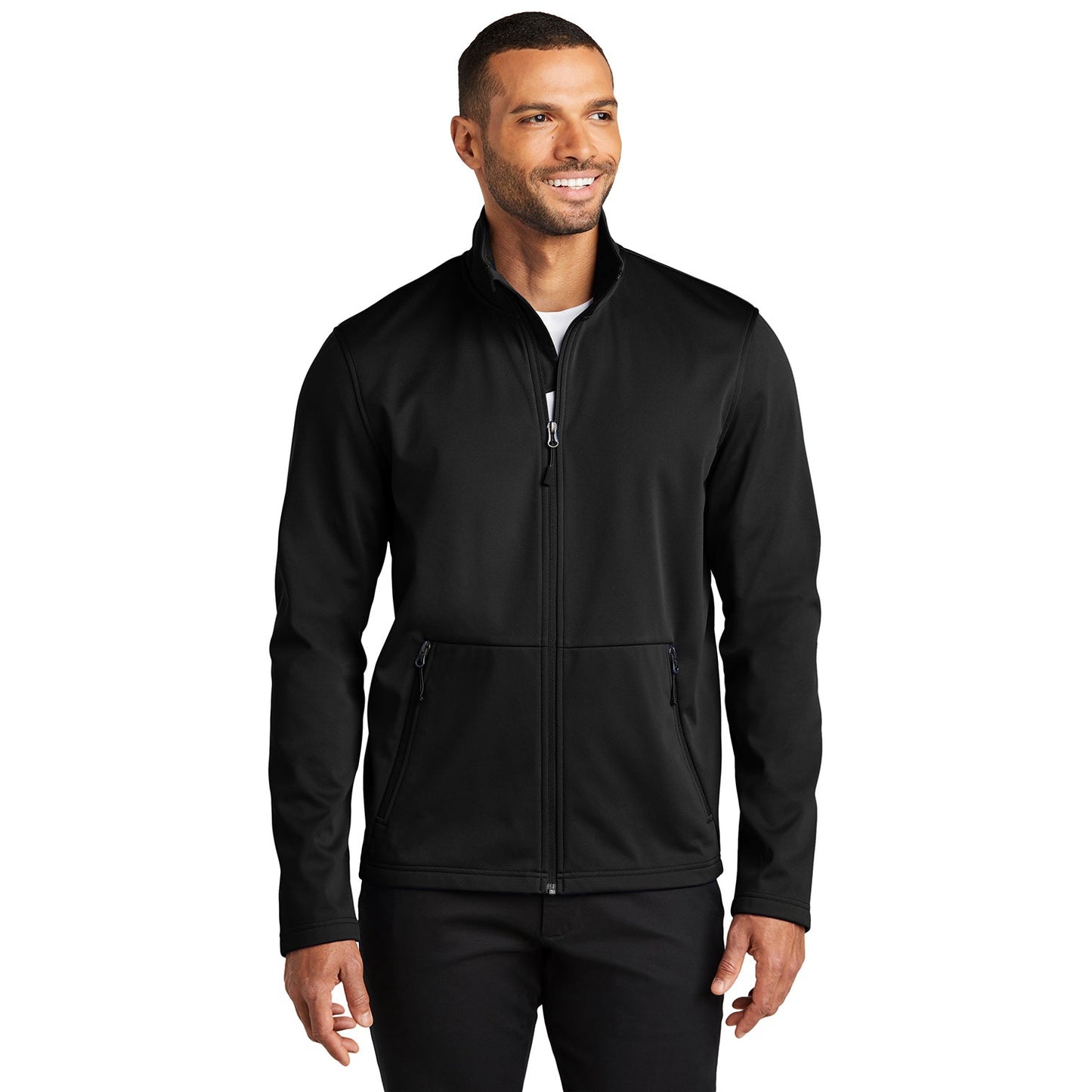 Black Flexshell Jacket - Port Authority - Weather Resistant