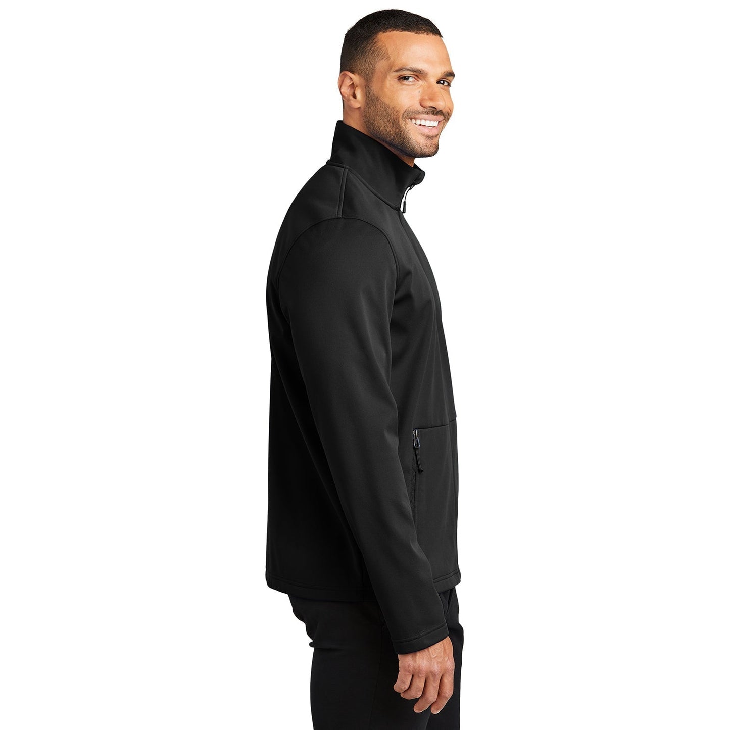 Black Flexshell Jacket - Port Authority - Weather Resistant