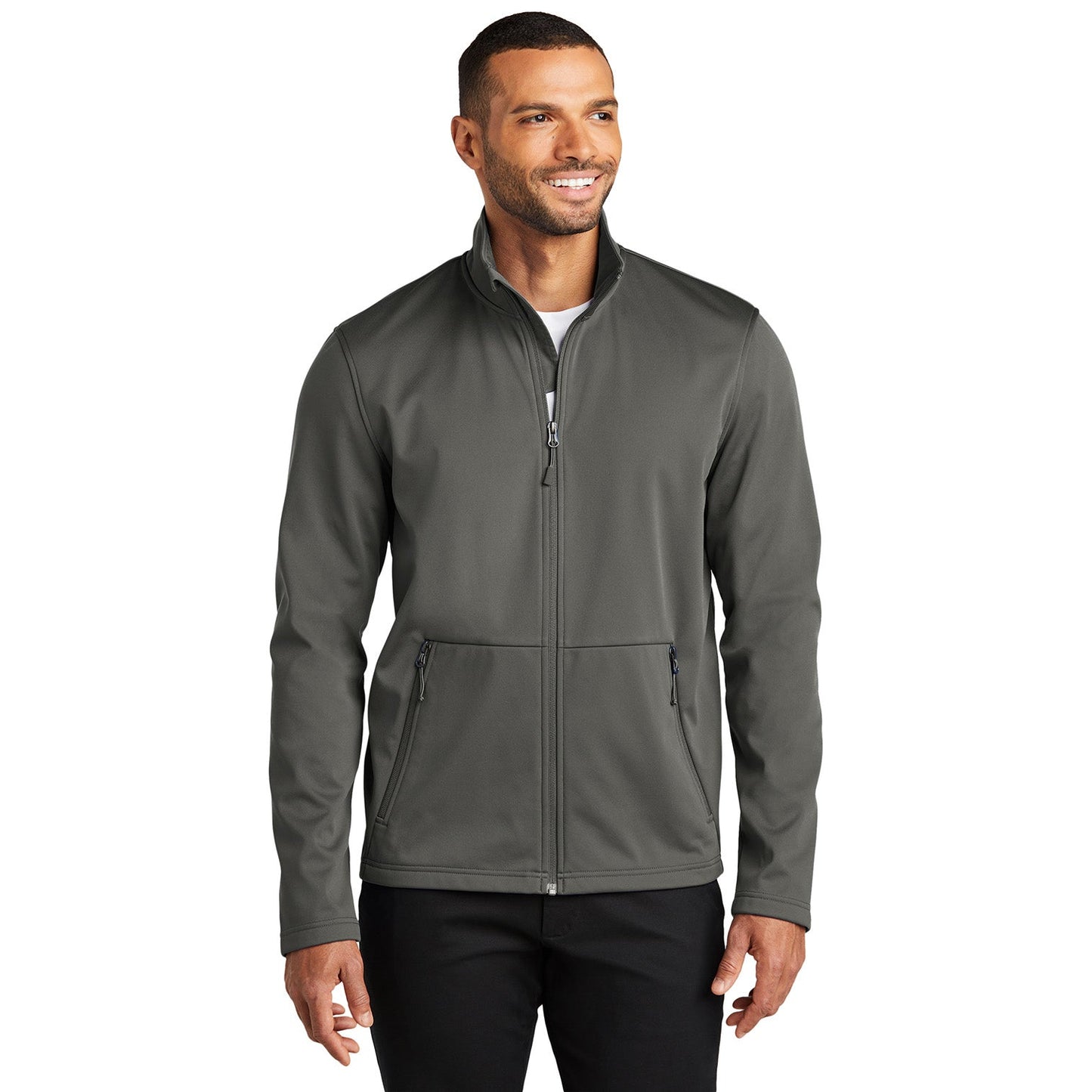 Black Flexshell Jacket - Port Authority - Weather Resistant