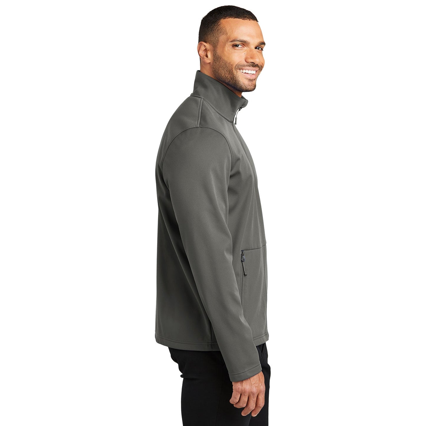 Black Flexshell Jacket - Port Authority - Weather Resistant