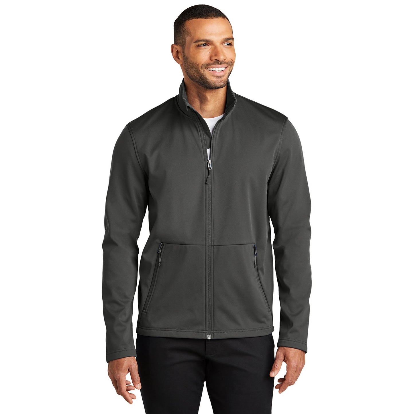 Black Flexshell Jacket - Port Authority - Weather Resistant