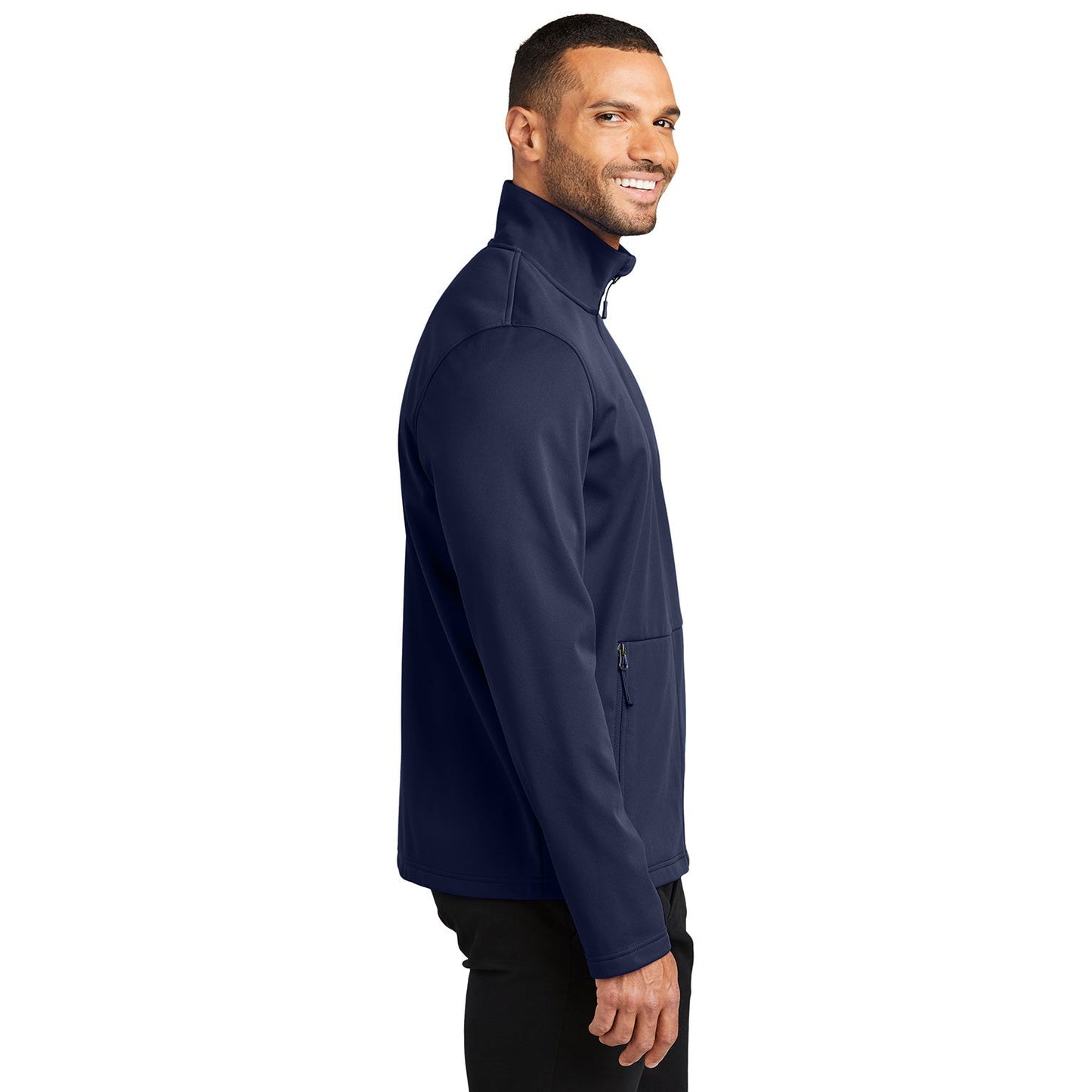 Black Flexshell Jacket - Port Authority - Weather Resistant