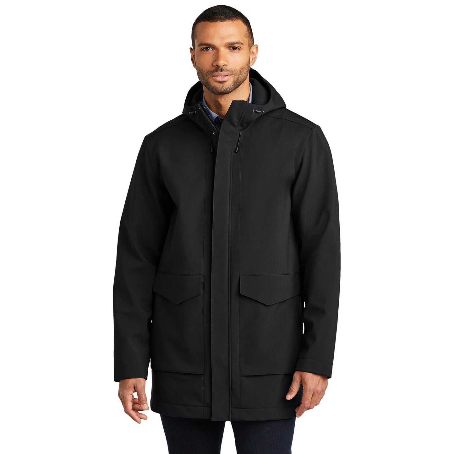 Deep Black Jacket - Port Authority - Waterproof Style