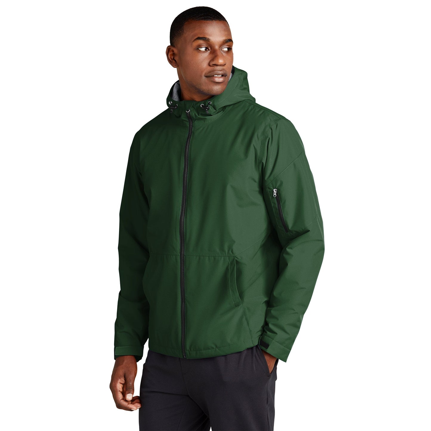 Black Waterproof Jackets - Sport-Tek - Insulated Design