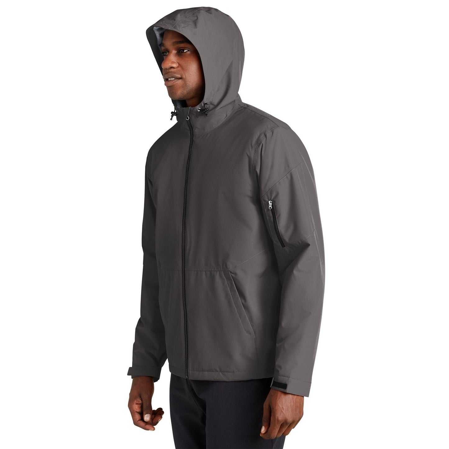 Black Waterproof Jackets - Sport-Tek - Insulated Design