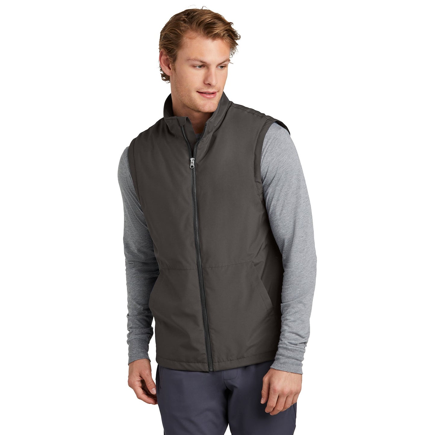 Black Insulated Vests - Sport-Tek - Warm Design