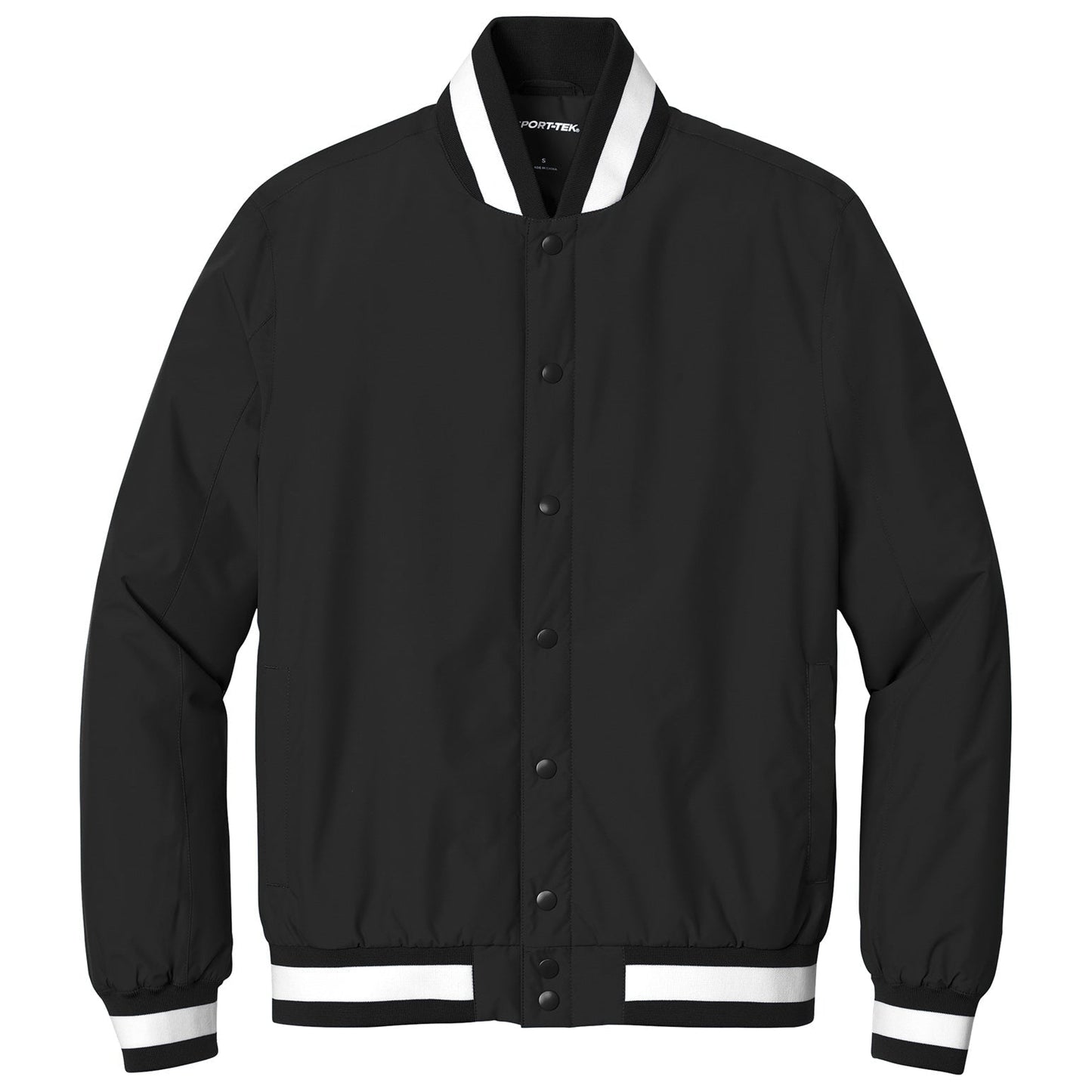 Black Insulated Jacket - Sport-Tek - Stylish Design