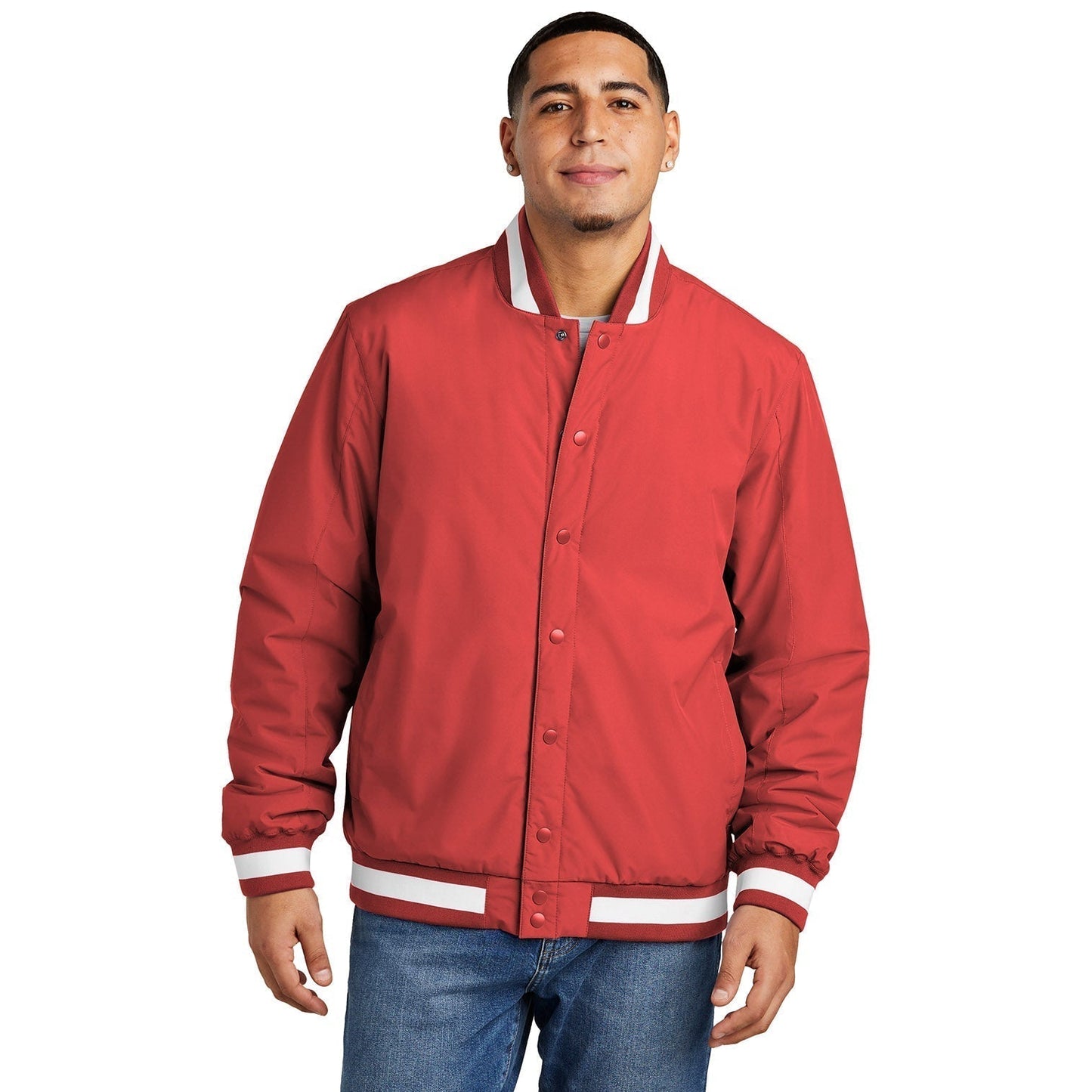 Black Insulated Jacket - Sport-Tek - Stylish Design