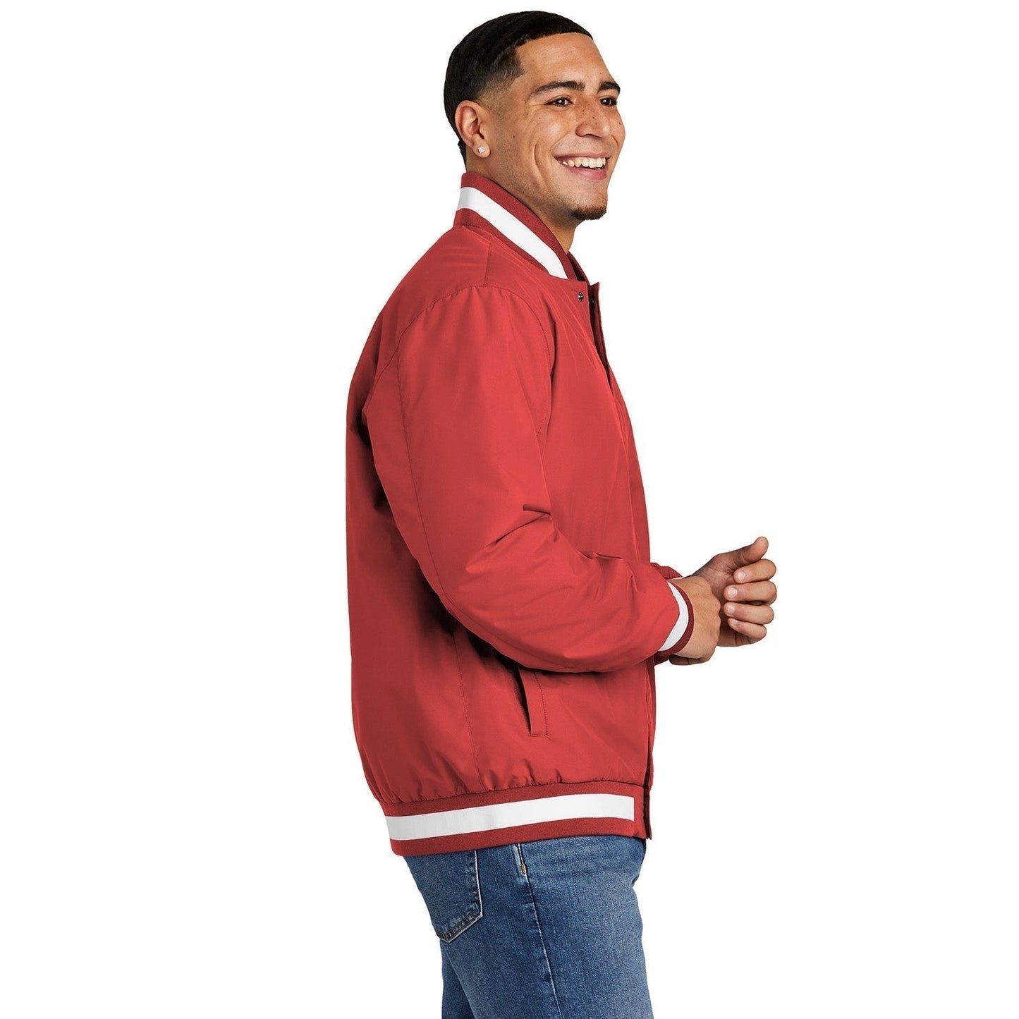 Black Insulated Jacket - Sport-Tek - Stylish Design