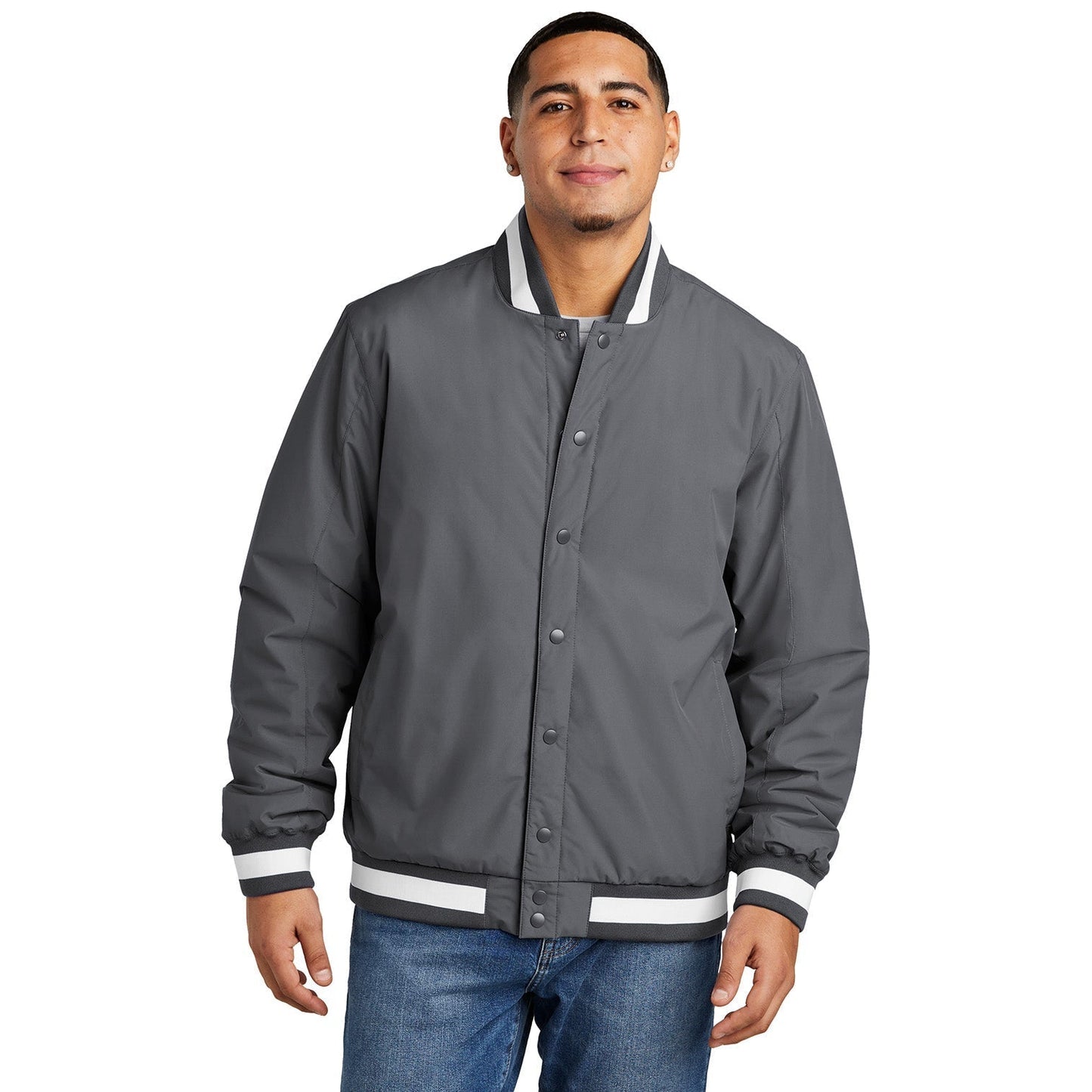 Black Insulated Jacket - Sport-Tek - Stylish Design