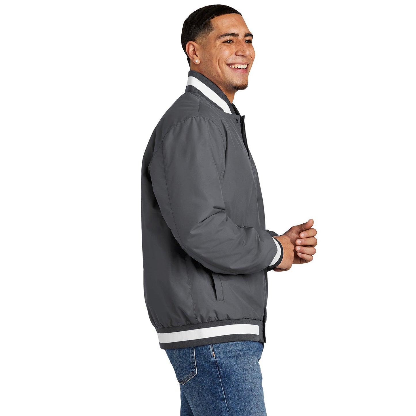 Black Insulated Jacket - Sport-Tek - Stylish Design