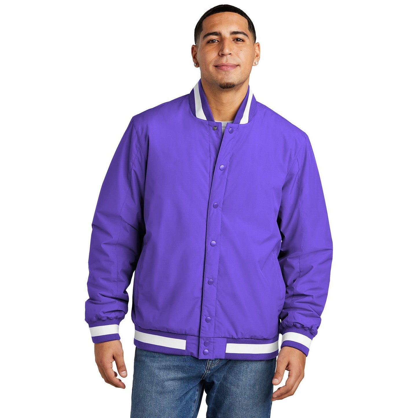 Black Insulated Jacket - Sport-Tek - Stylish Design