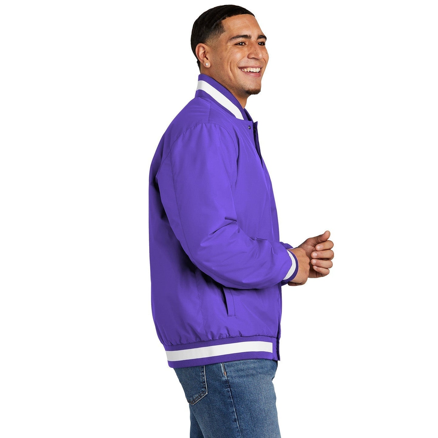 Black Insulated Jacket - Sport-Tek - Stylish Design
