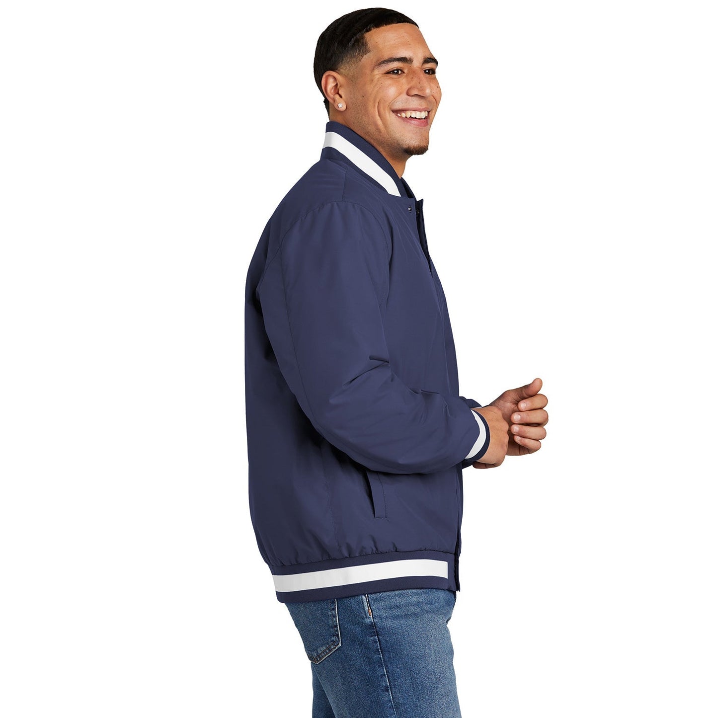 Black Insulated Jacket - Sport-Tek - Stylish Design