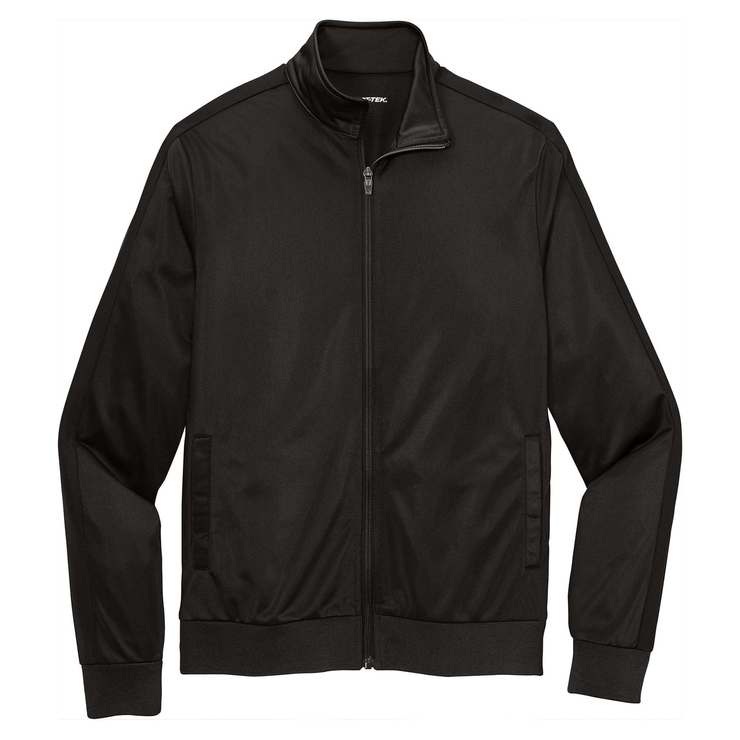 Black/Black Jacket - Sport-Tek - Soft Tricot Fabric