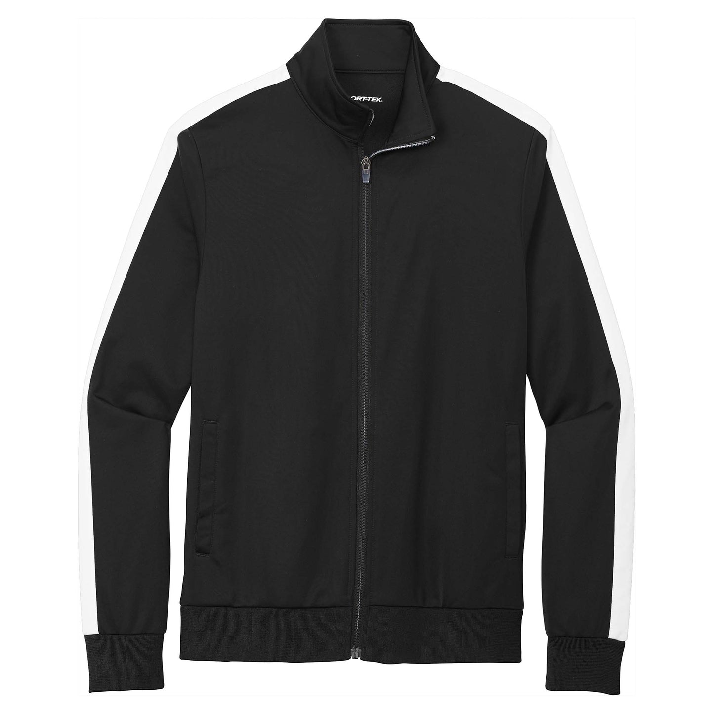 Black/Black Jacket - Sport-Tek - Soft Tricot Fabric
