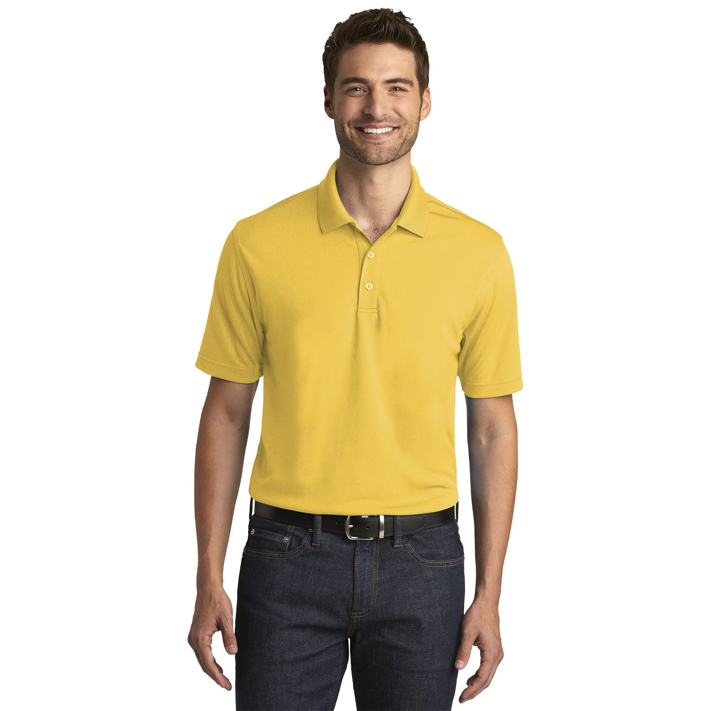 Bright Kelly Green Polo - Port Authority - Breathable Design