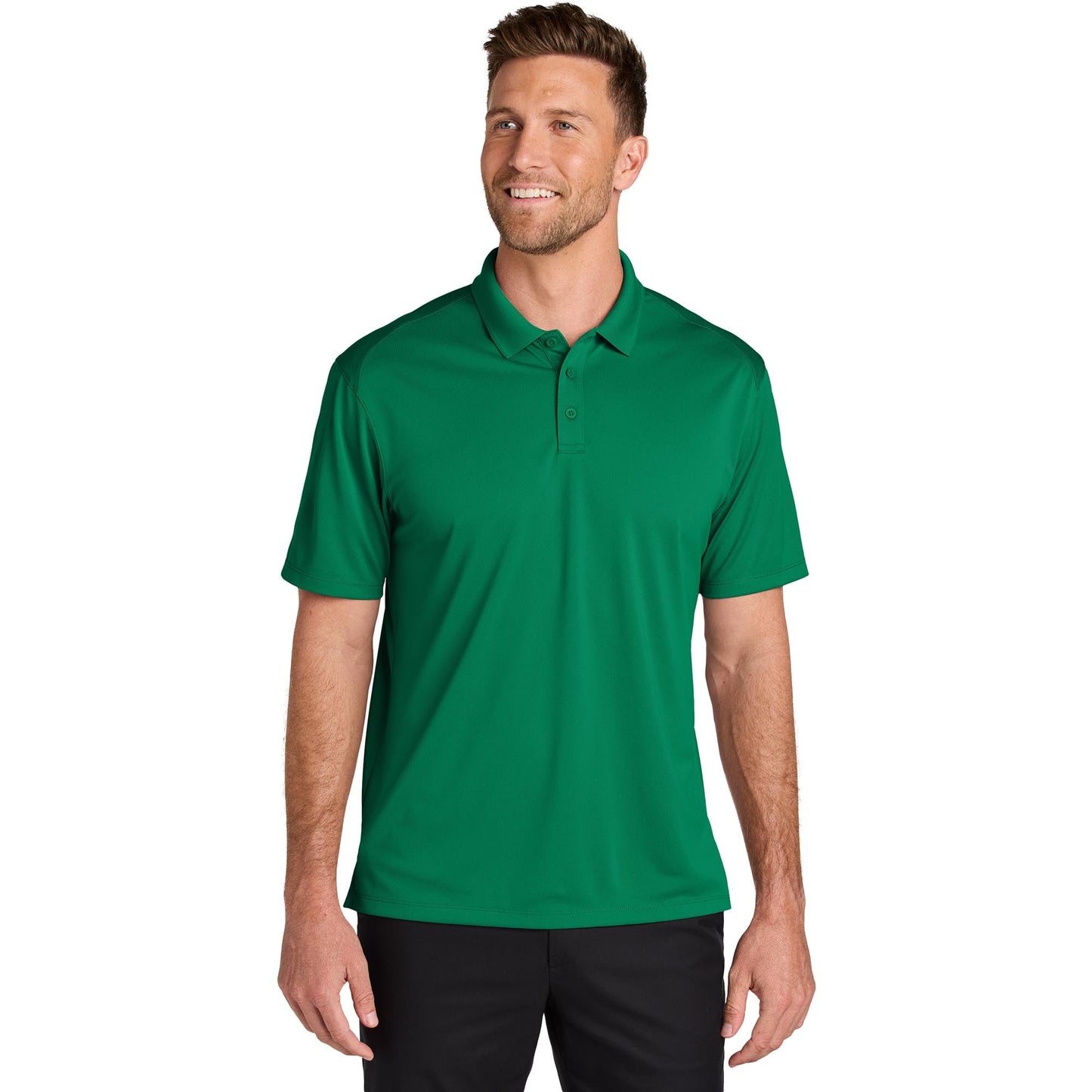 Bright Kelly Green Polo - Port Authority - Soft Polyester