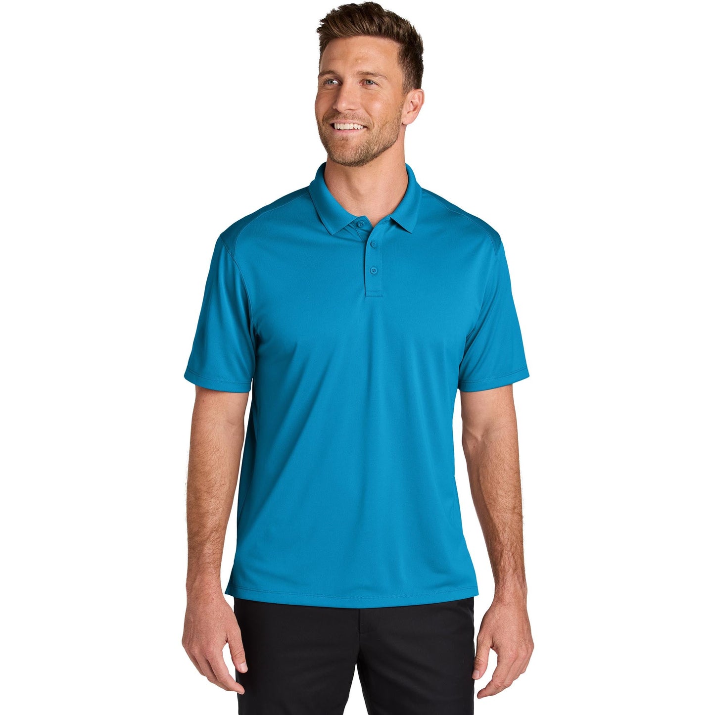 Bright Kelly Green Polo - Port Authority - Soft Polyester
