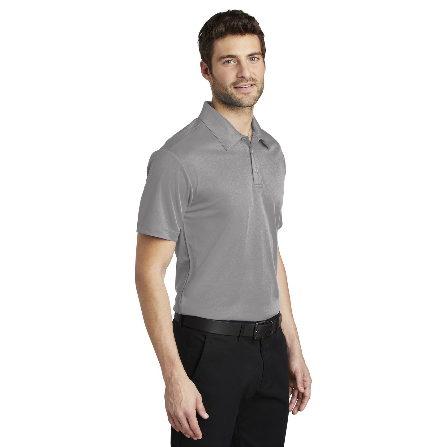 Black Polo Shirts - Port Authority - Soft Fabric