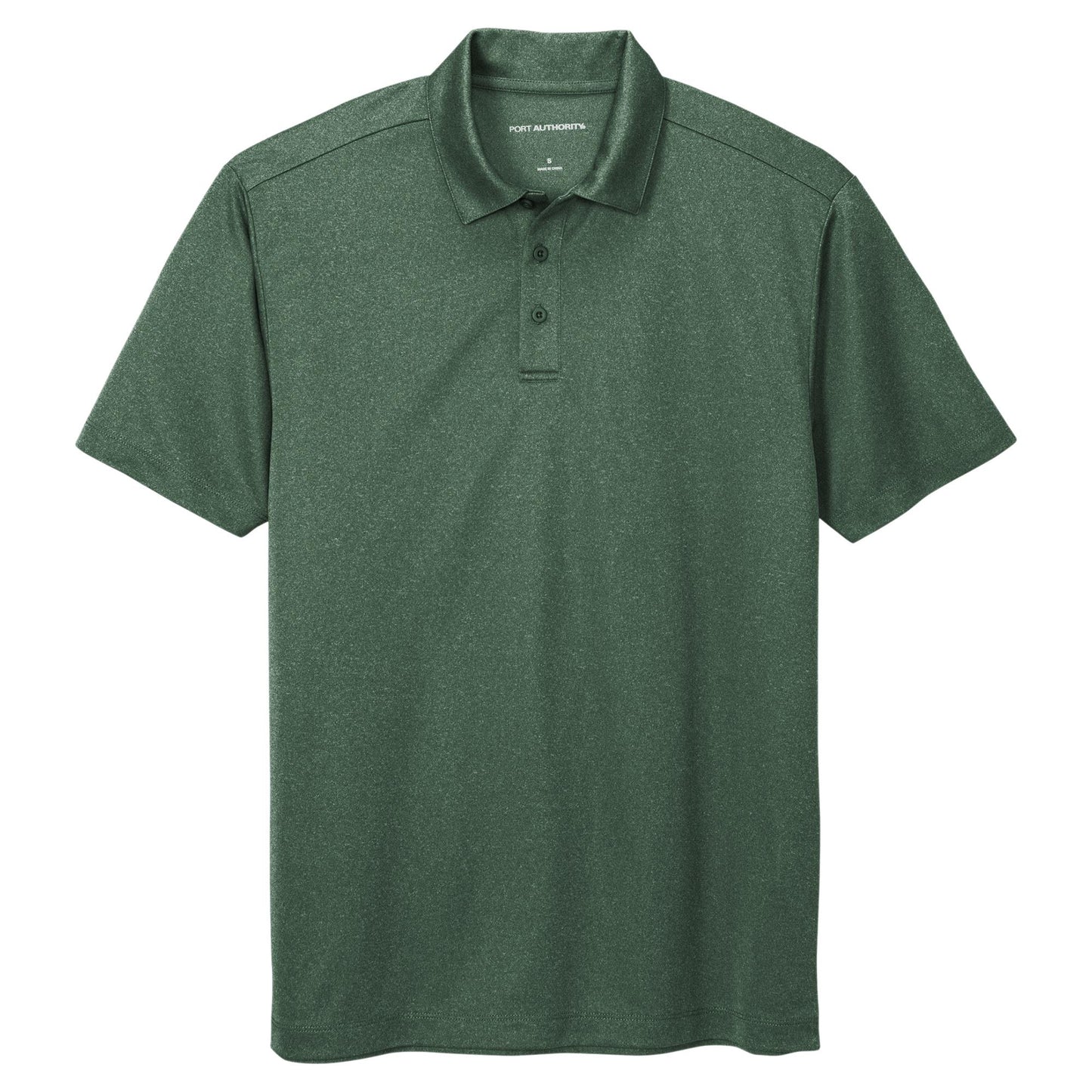 Black Heather Polo - Port Authority - Snag-Resistant