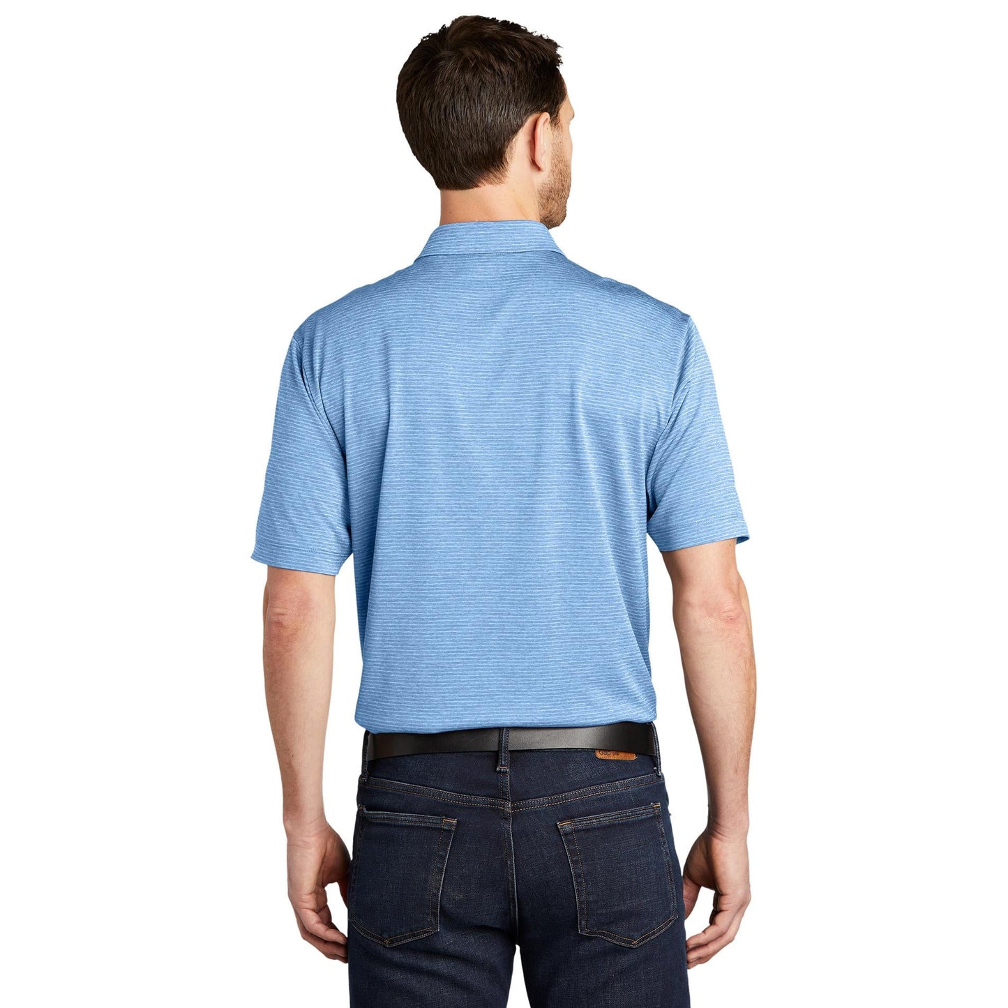 Carolina Blue Polo Shirt - Port Authority - Stylish Fit