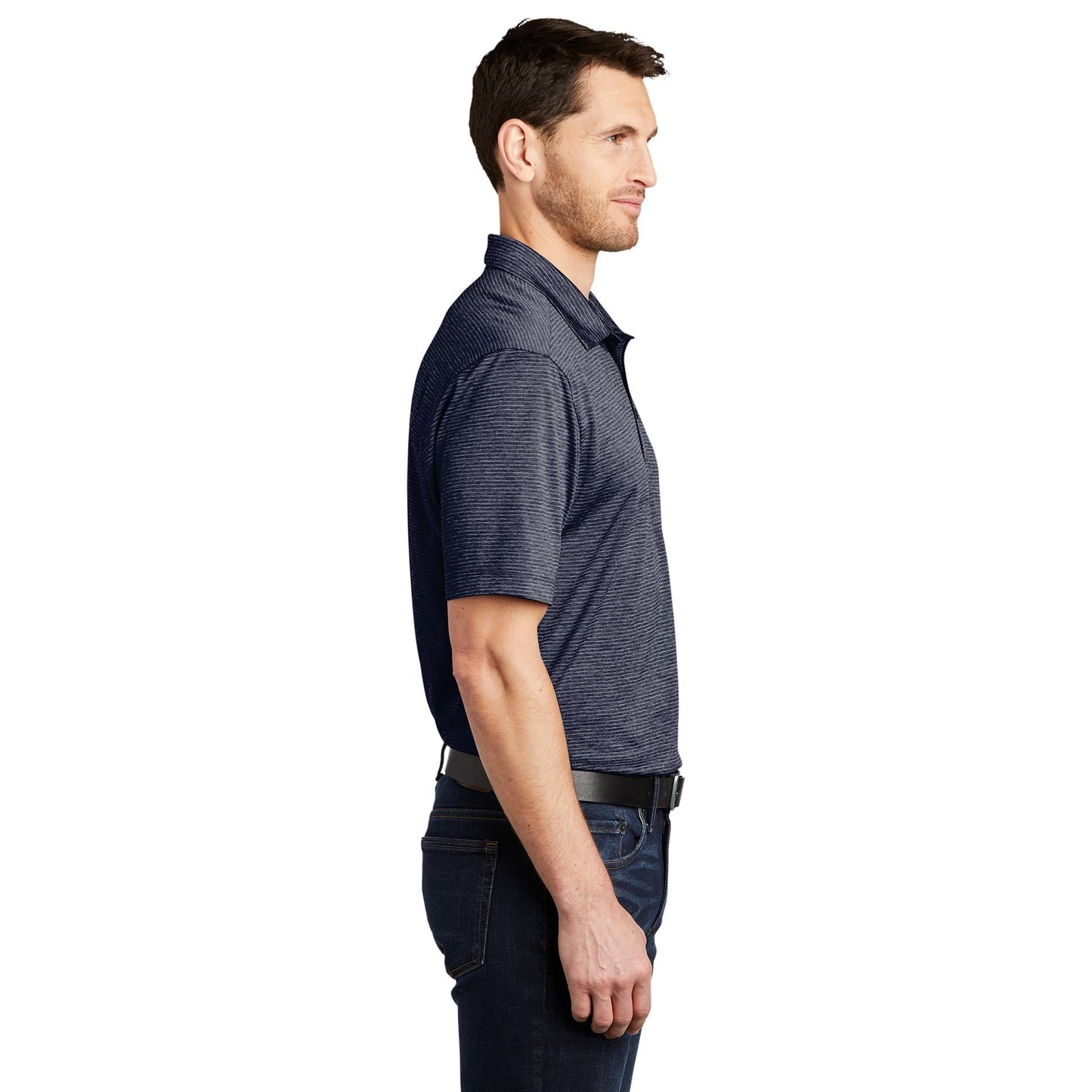 Carolina Blue Polo Shirt - Port Authority - Stylish Fit