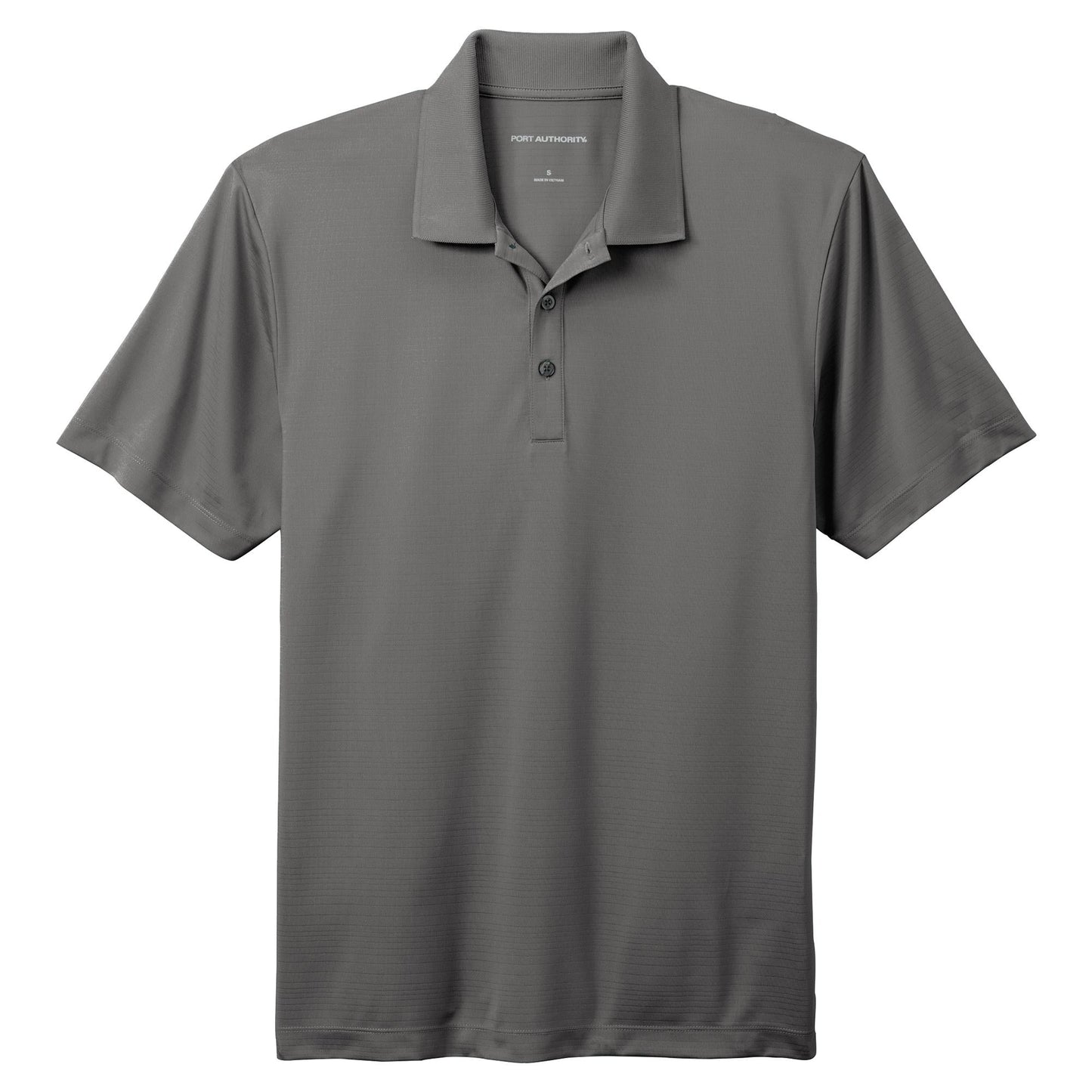 Deep Black Polo - Port Authority - Stretch Fabric