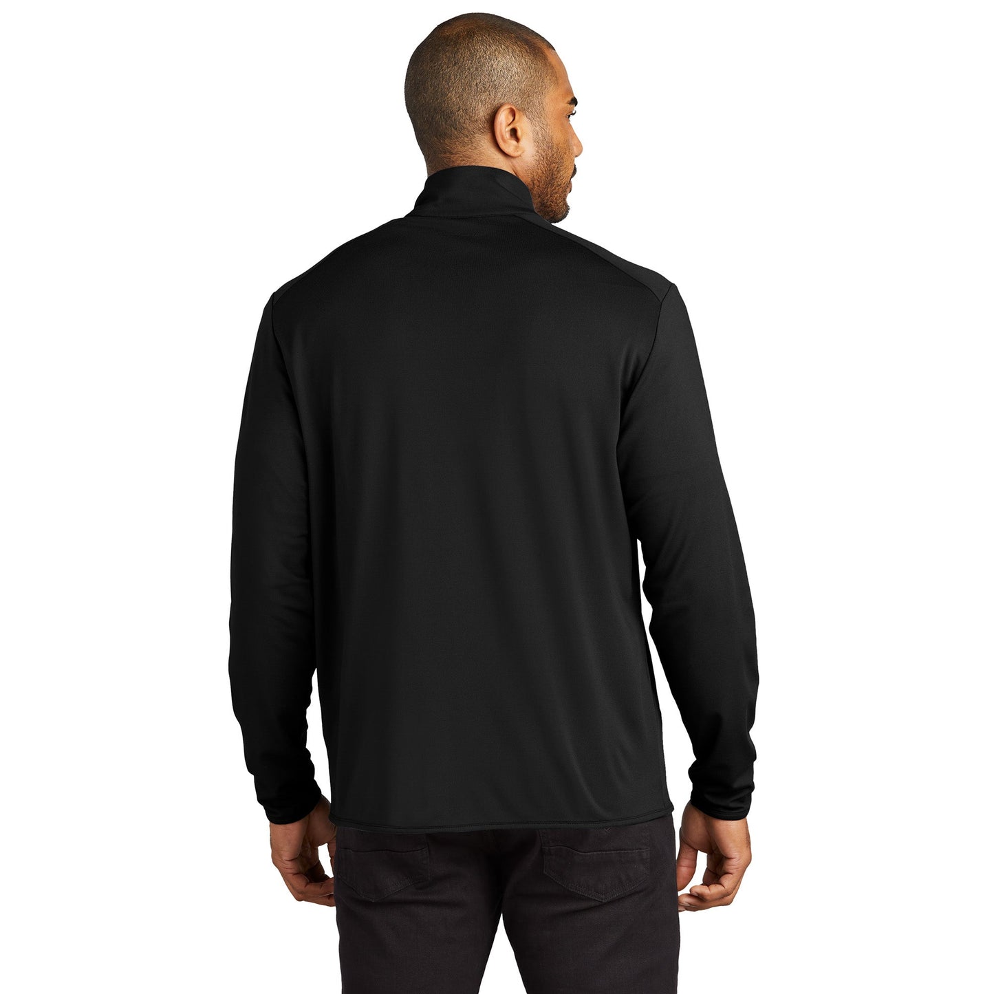 Black Sweatshirt - Port Authority - Soft Fleece - Stylish Comfort