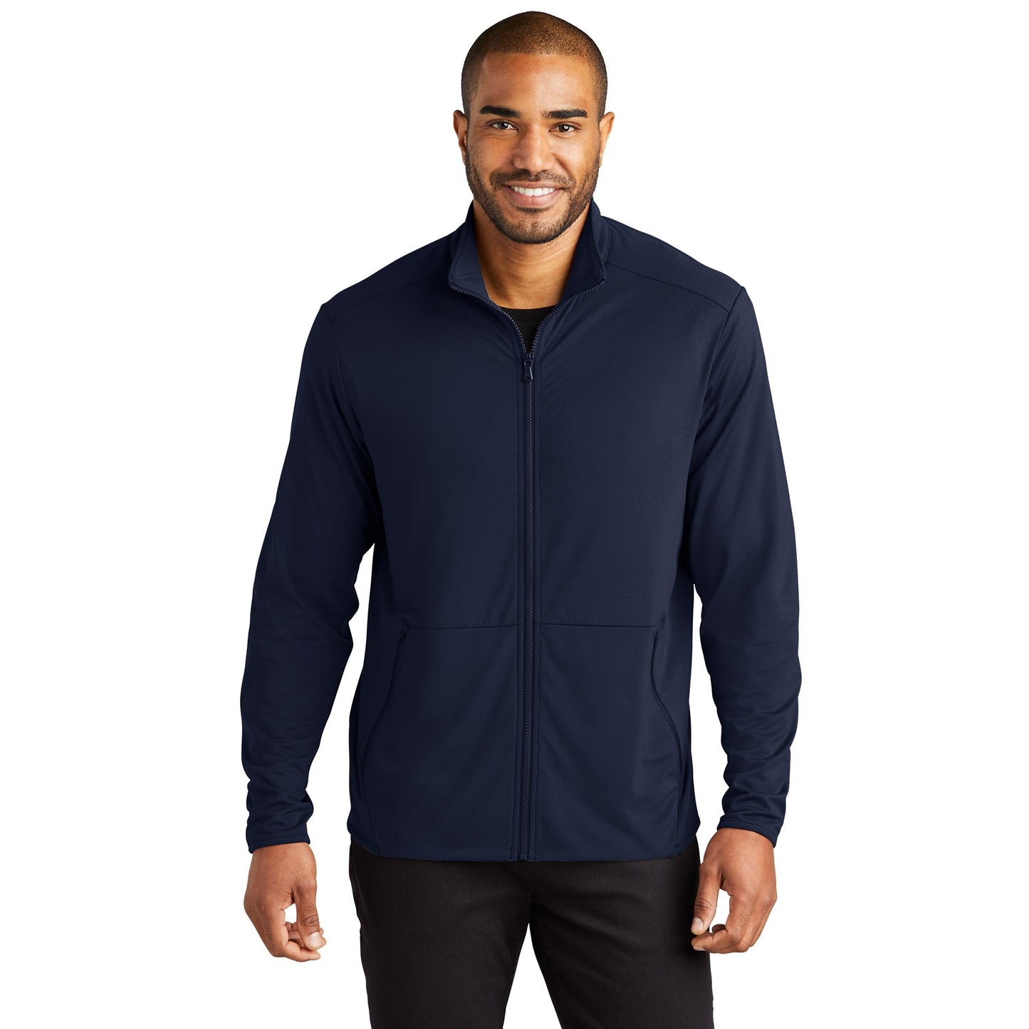 Black Sweatshirt - Port Authority - Soft Fleece - Stylish Comfort