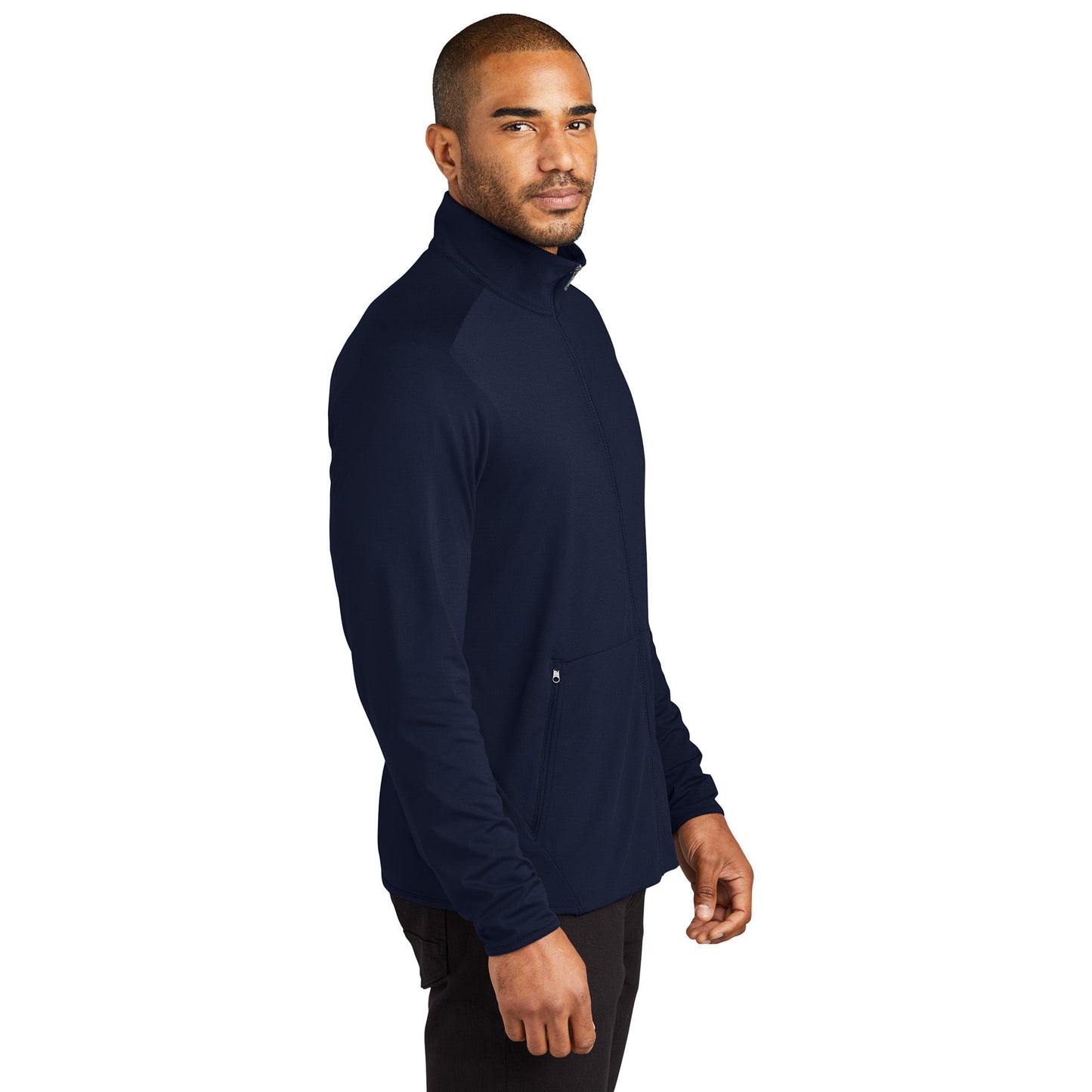 Black Sweatshirt - Port Authority - Soft Fleece - Stylish Comfort