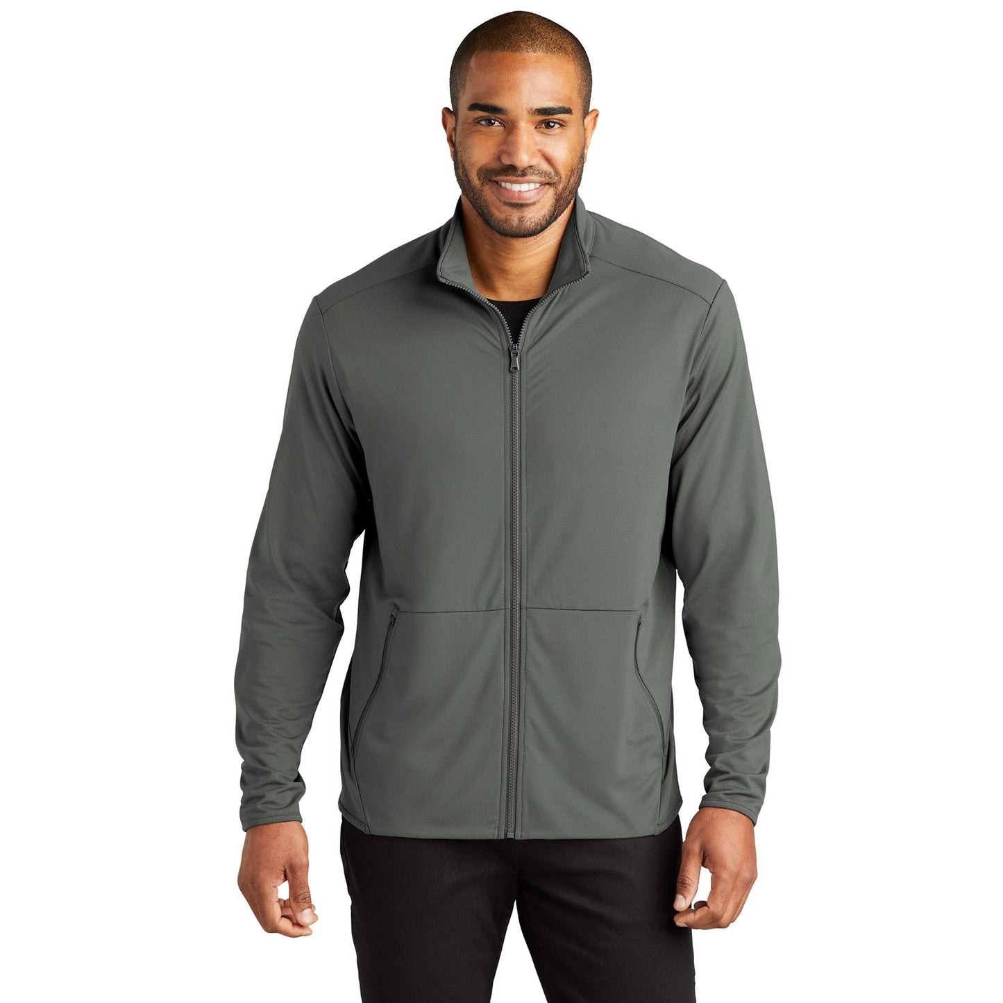 Black Sweatshirt - Port Authority - Soft Fleece - Stylish Comfort