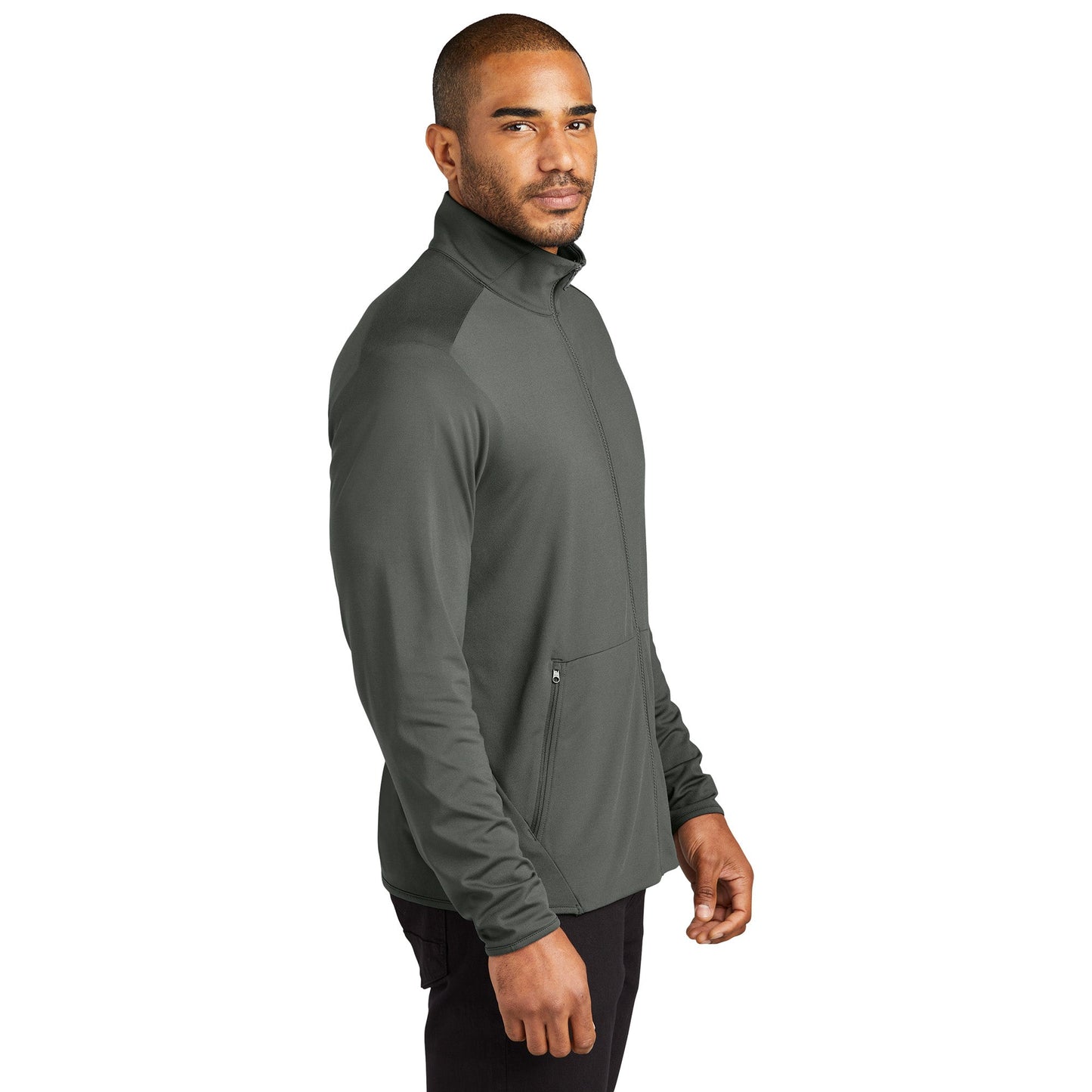 Black Sweatshirt - Port Authority - Soft Fleece - Stylish Comfort