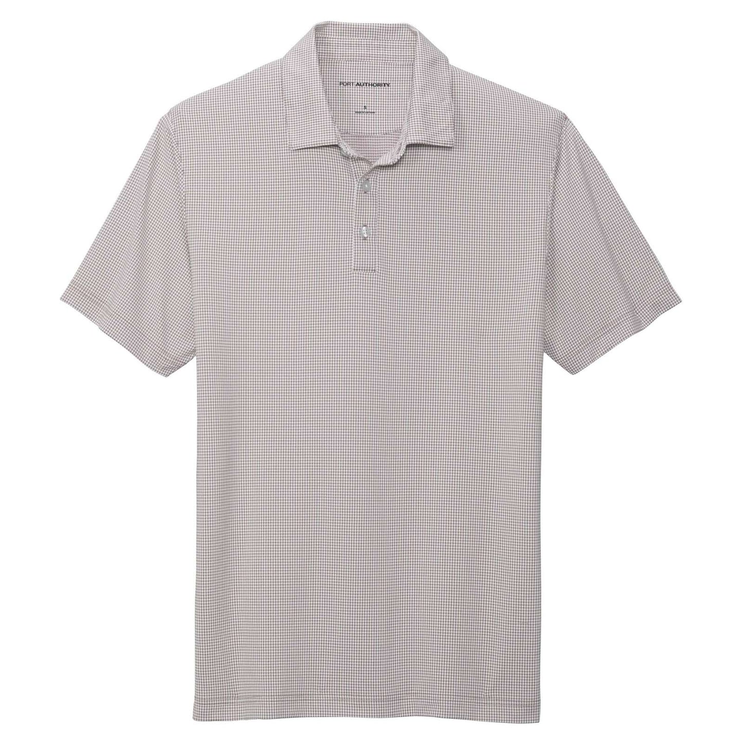 Black/White Polo Shirts - Port Authority - Stylish Comfort