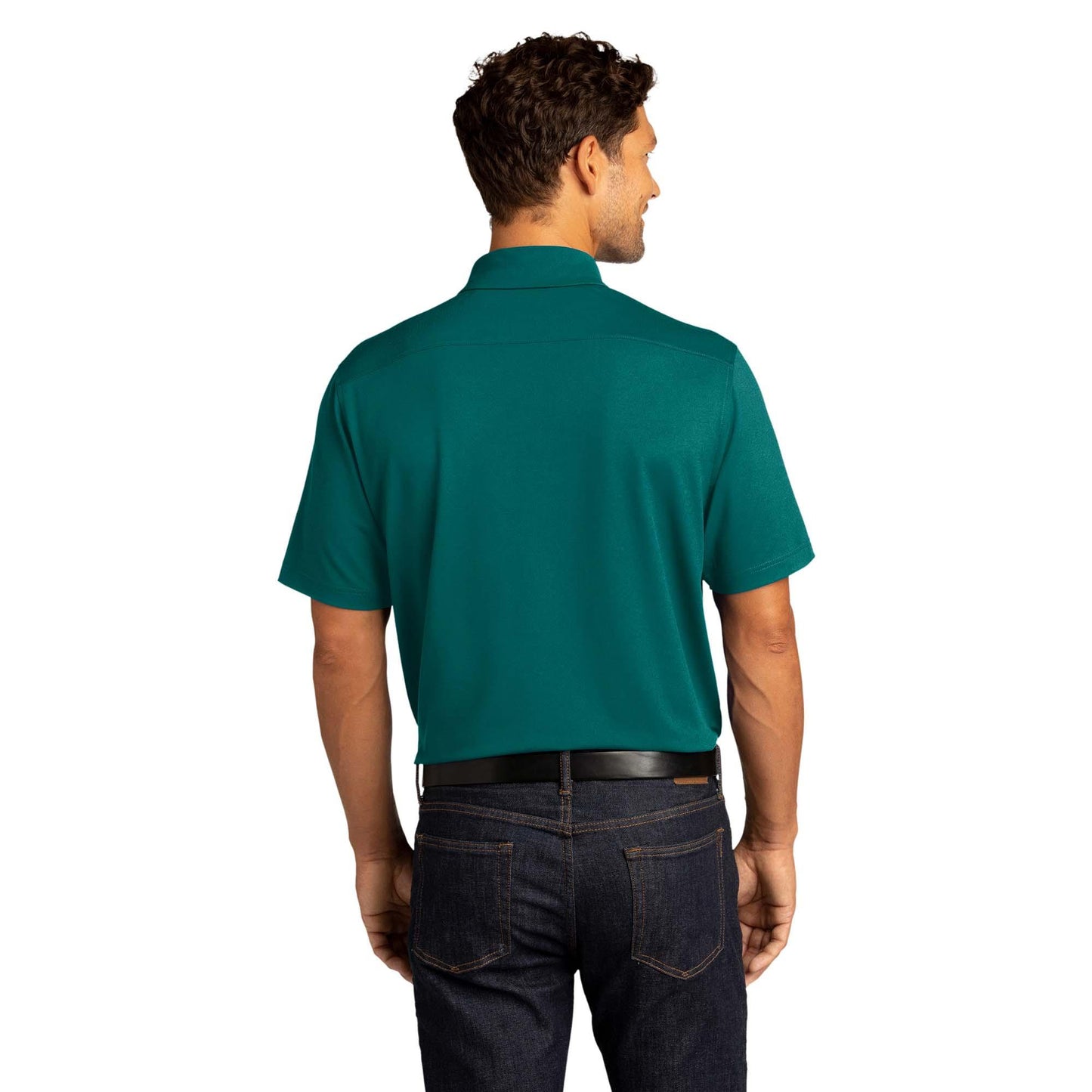 Black Stretch Polo Shirt - Port Authority - Easy Care