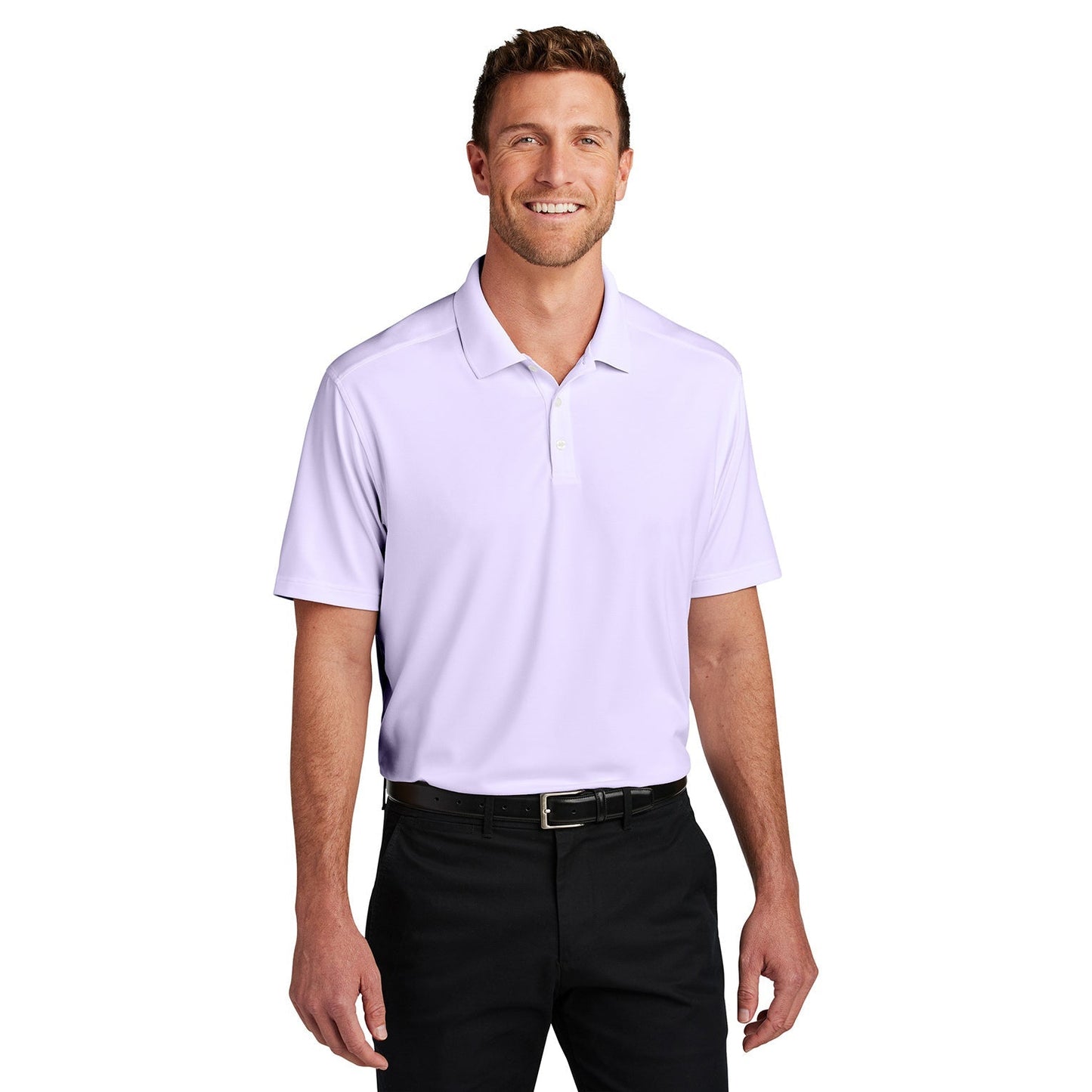 Black Polo Shirt - Port Authority - Moisture Wicking