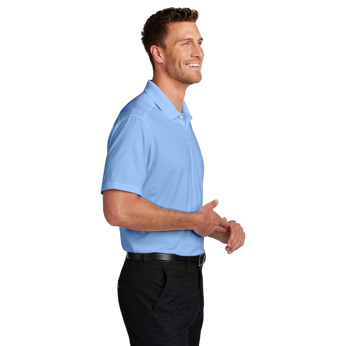 Black Polo Shirt - Port Authority - Moisture Wicking