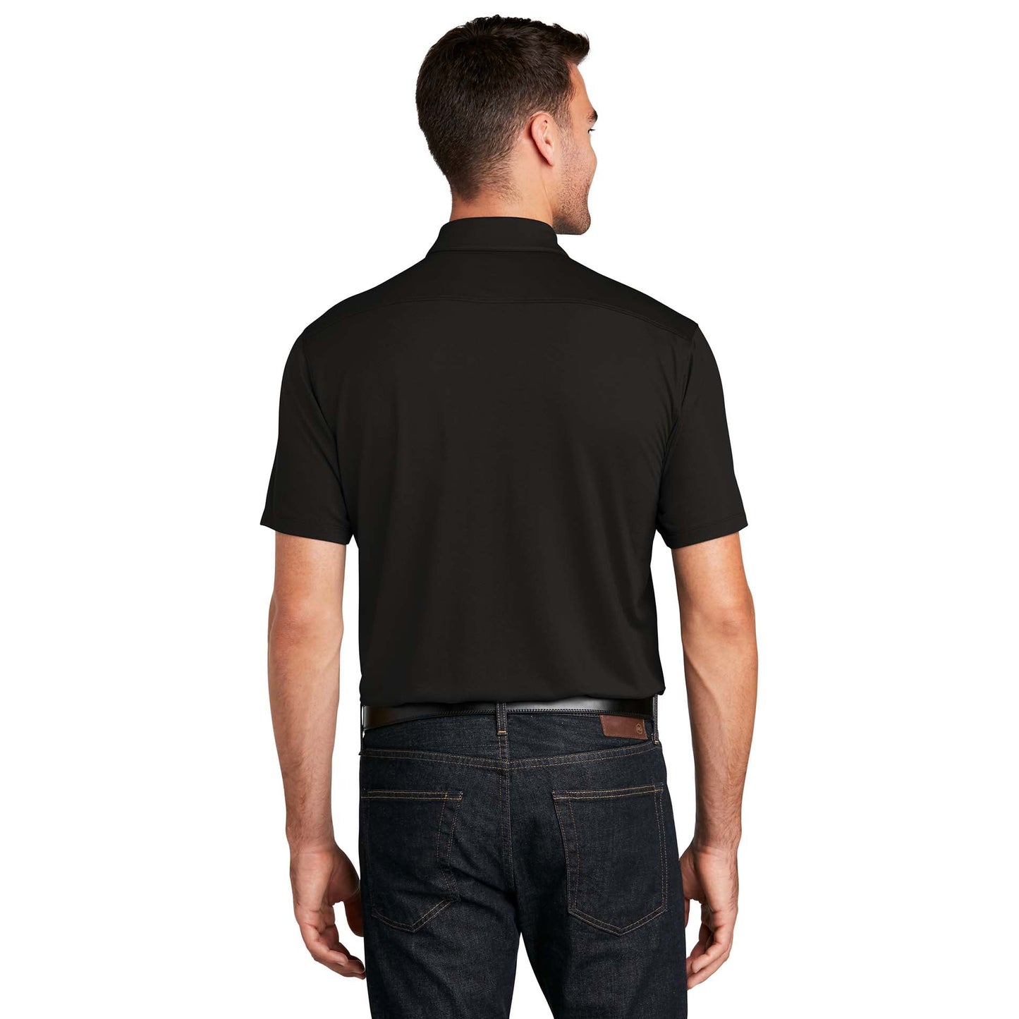 Black Polo Shirt - Port Authority - UV Resistant