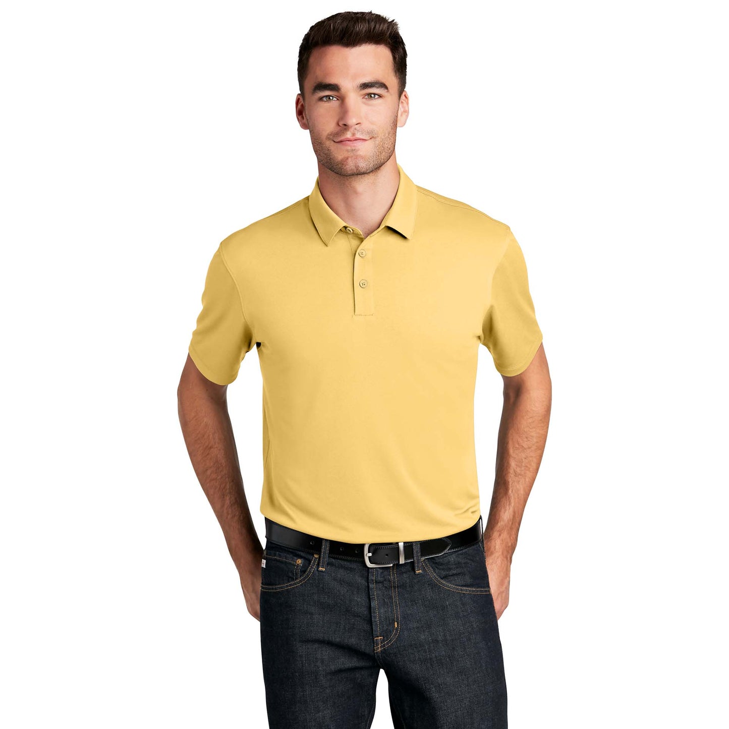 Black Polo Shirt - Port Authority - UV Resistant