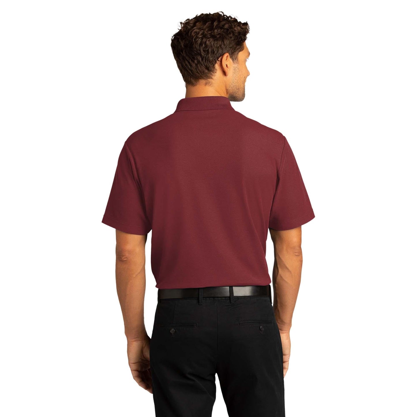 Burgundy Polo Shirts - Port Authority - Easy Care