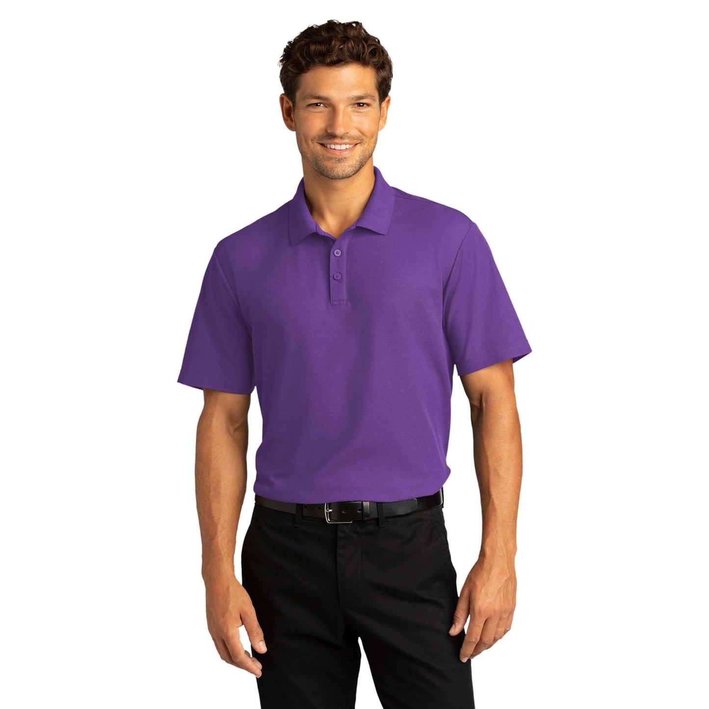Burgundy Polo Shirts - Port Authority - Easy Care
