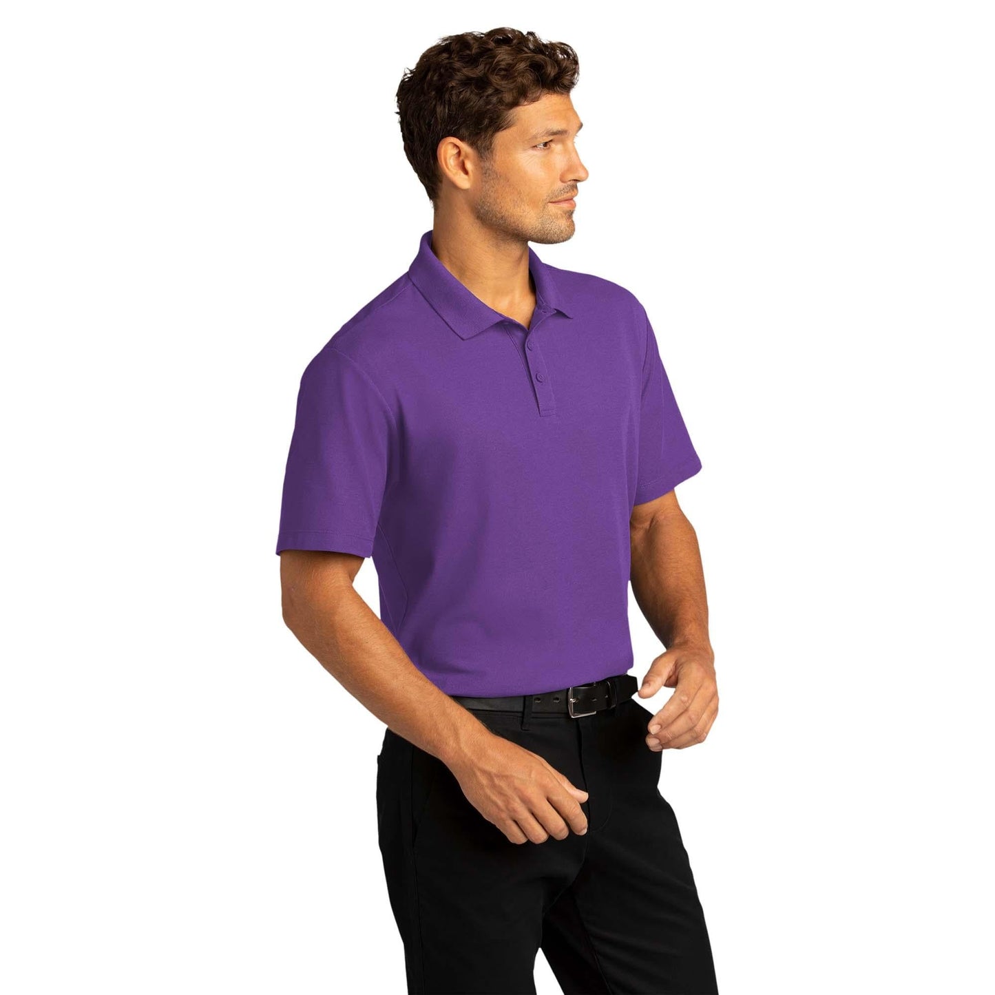 Burgundy Polo Shirts - Port Authority - Easy Care