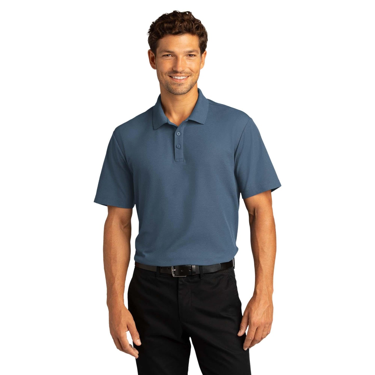 Burgundy Polo Shirts - Port Authority - Easy Care