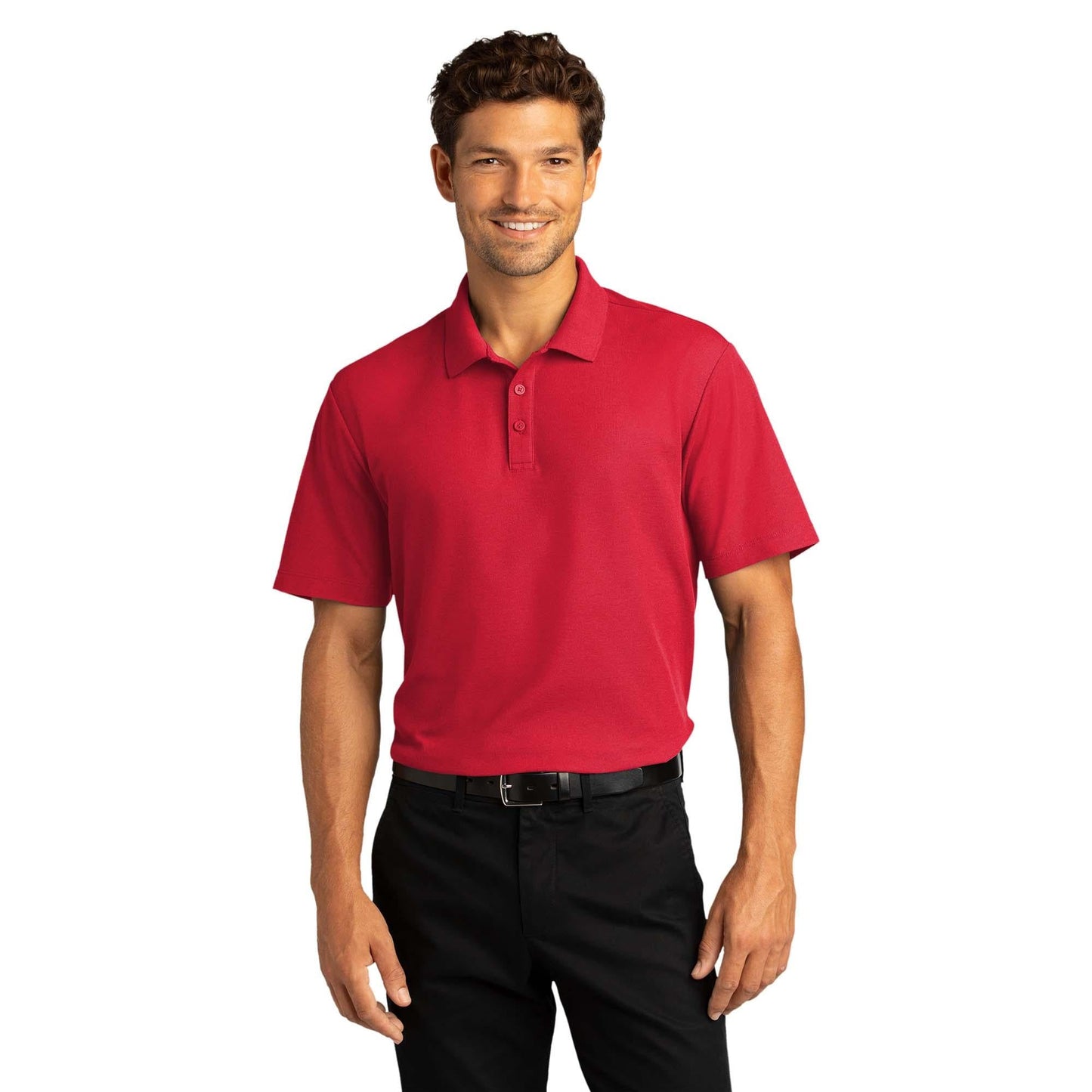 Burgundy Polo Shirts - Port Authority - Easy Care