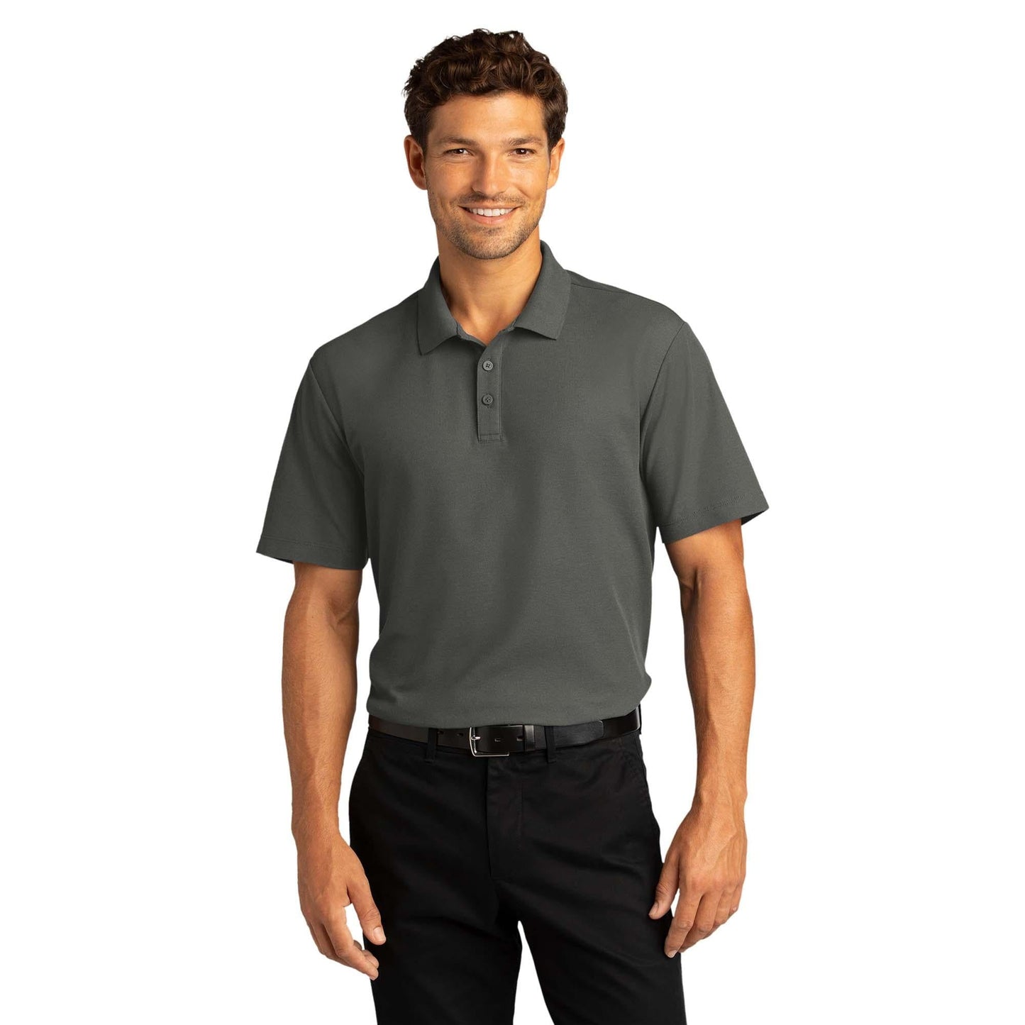 Burgundy Polo Shirts - Port Authority - Easy Care