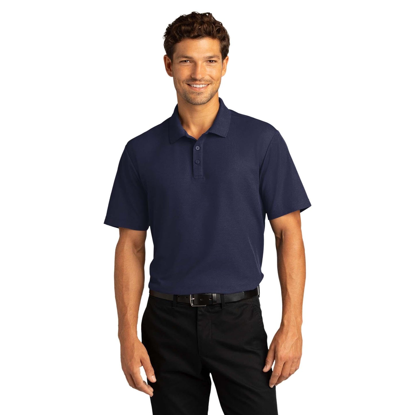 Burgundy Polo Shirts - Port Authority - Easy Care